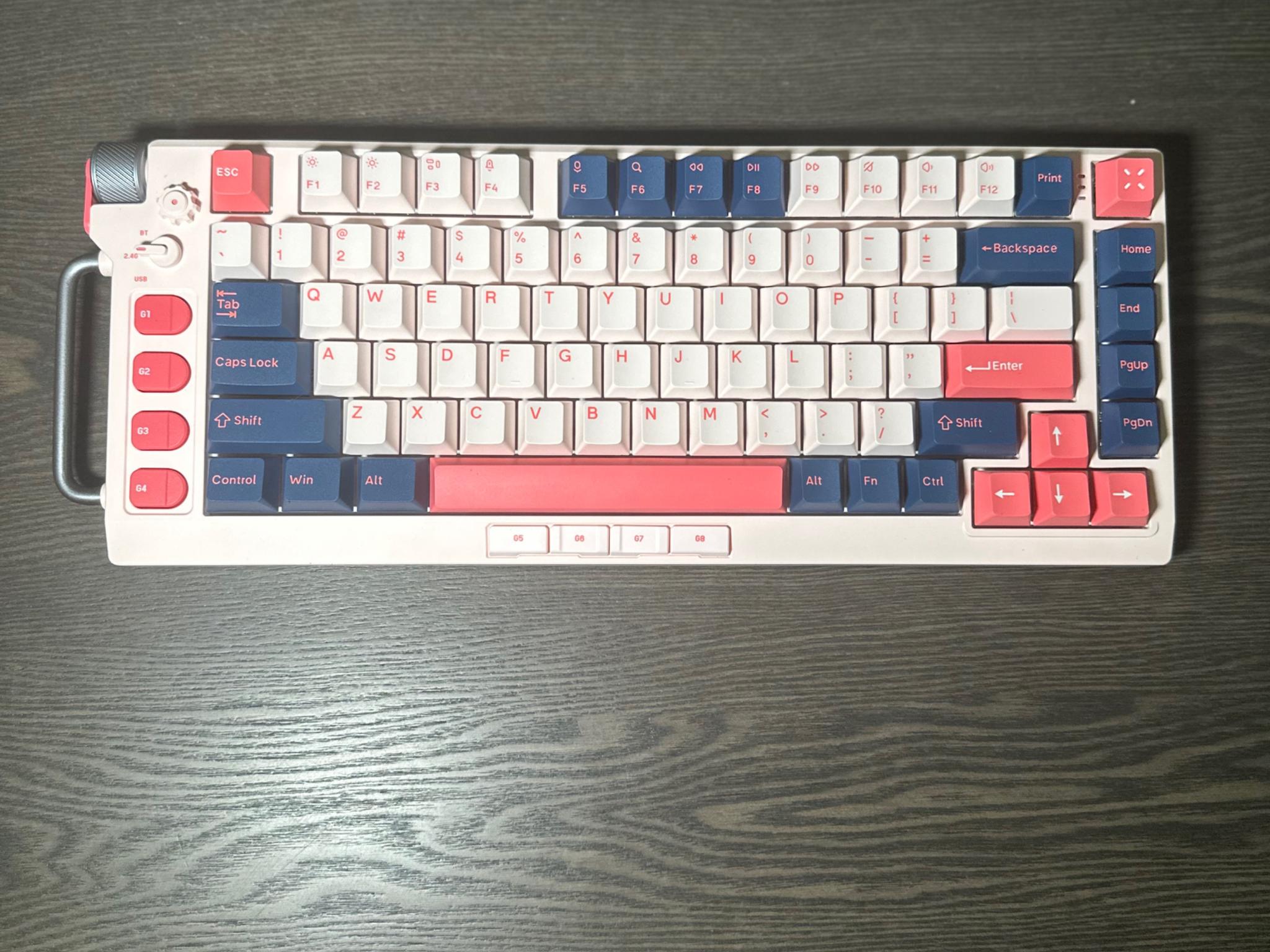 Nuphy Field75 Gaming Keyboard,83 Keys,RGB Wireless Mechanical