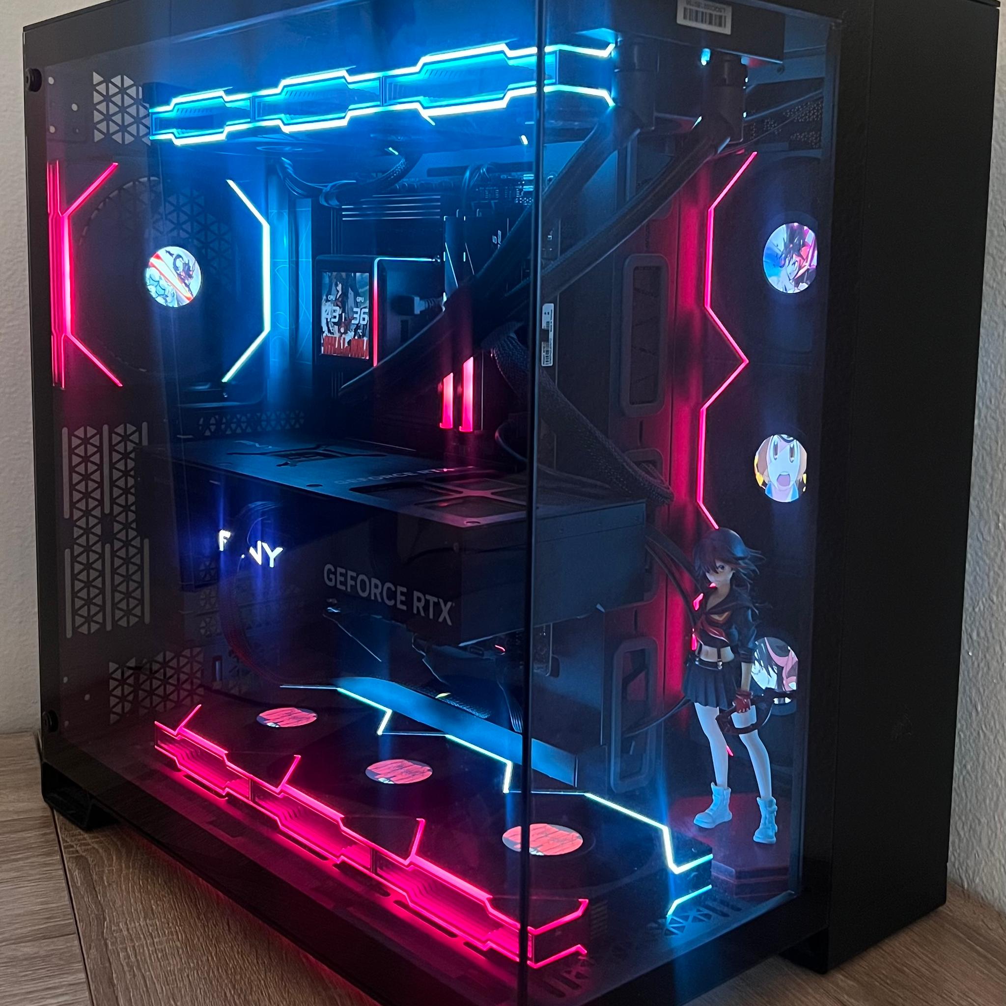 GeForce RTX 4090 Custom Gaming PC - ASUS ProArt X670E, Ryzen 7 7800X3D, 32GB RAM, 2TB NVMe SSD