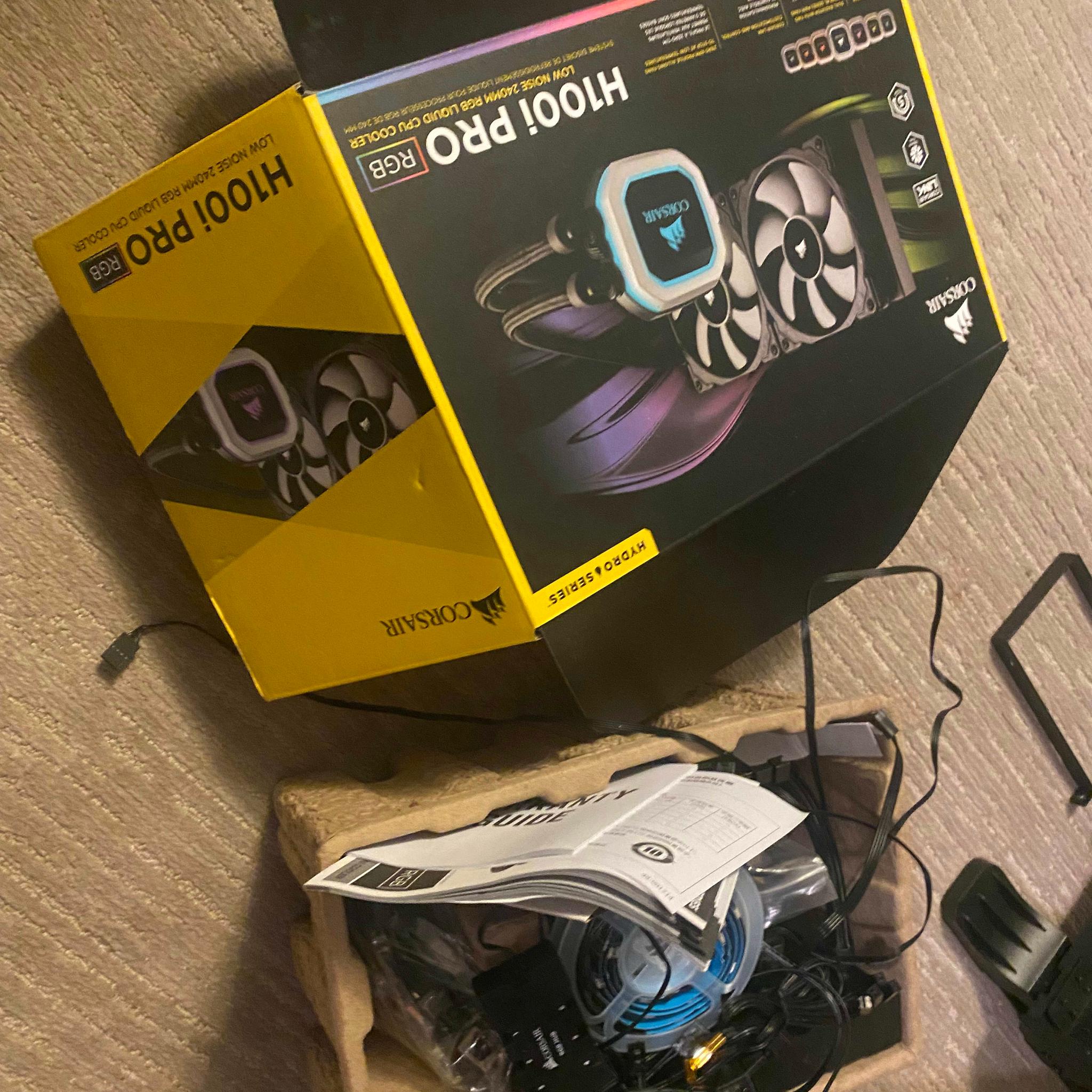 Corsair Hydro H100i Pro 240mm RGB Water Cooling Kit