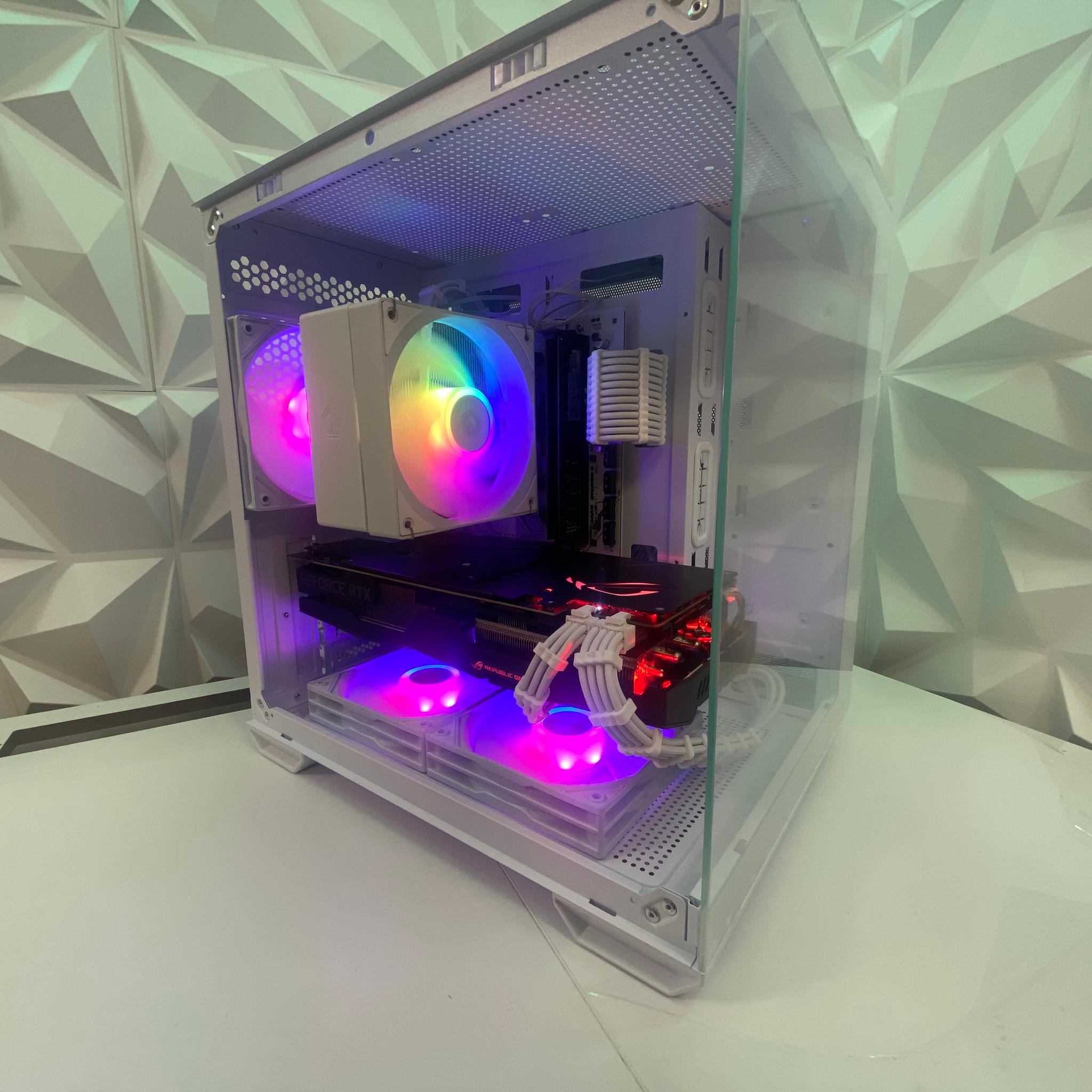 🎅🎅 White Elite Build – Ryzen 5 3500X + RTX 2060 Super 8GB | 1080p/1440p High FPS Ready