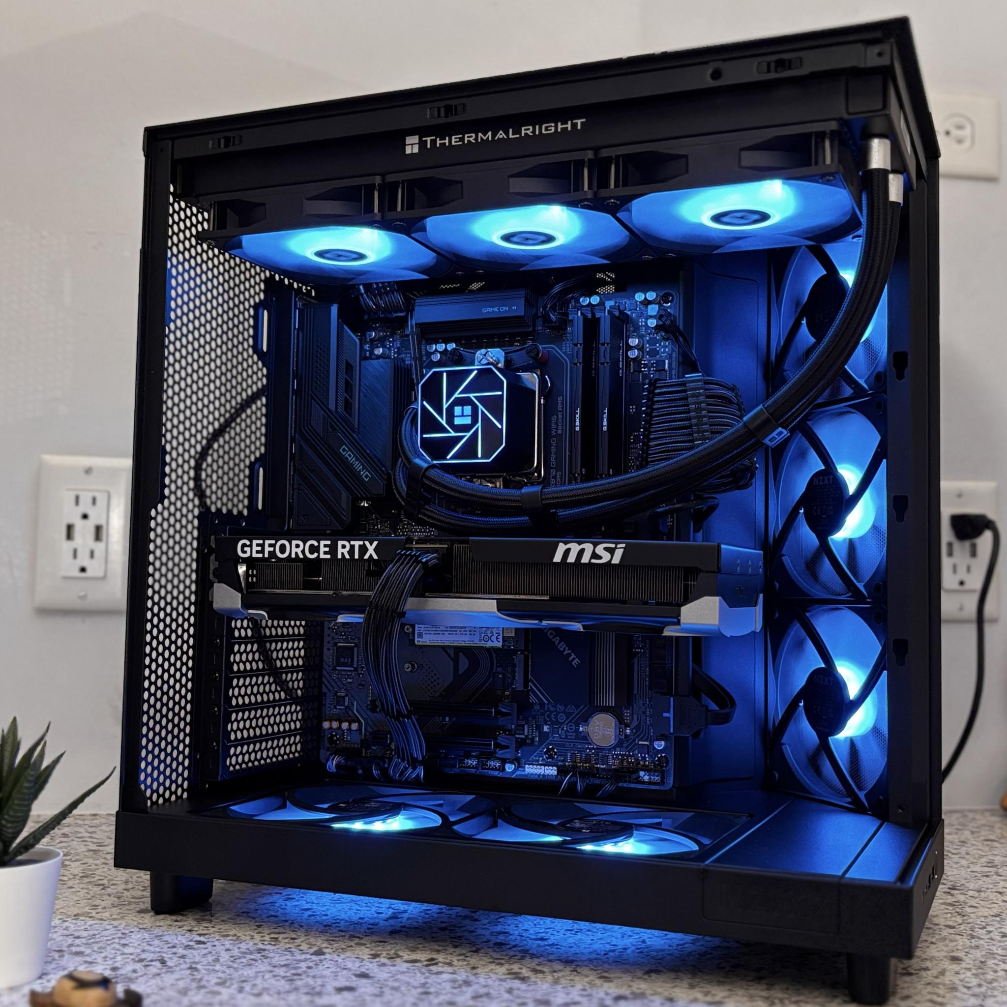 🖤⚡️ RTX 5070 | Ryzen 5 7600X3D | 32GB DDR5 | 1TB NVMe | Wifi |