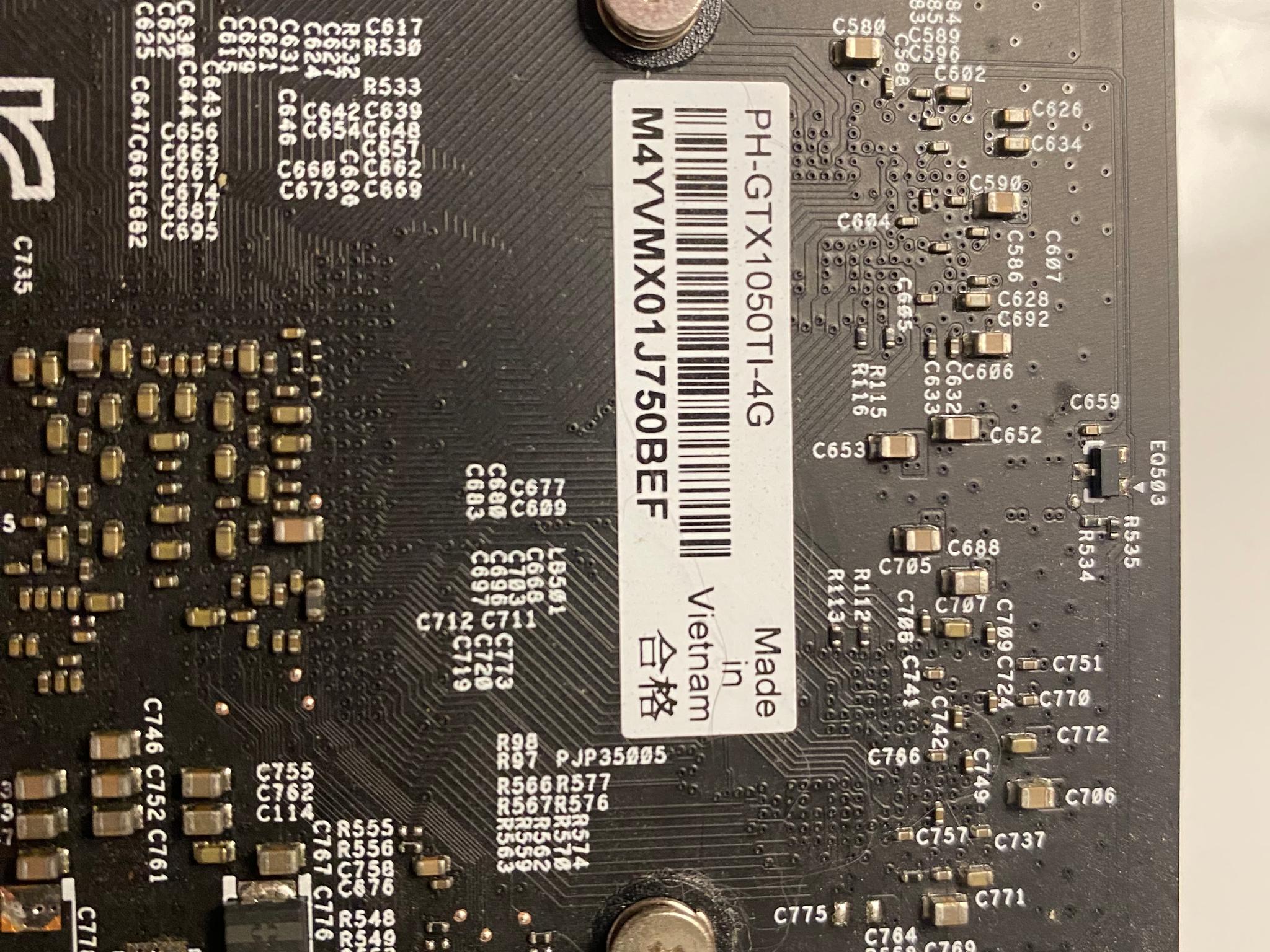 Asus Phoenix GeForce GTX 1050 Ti