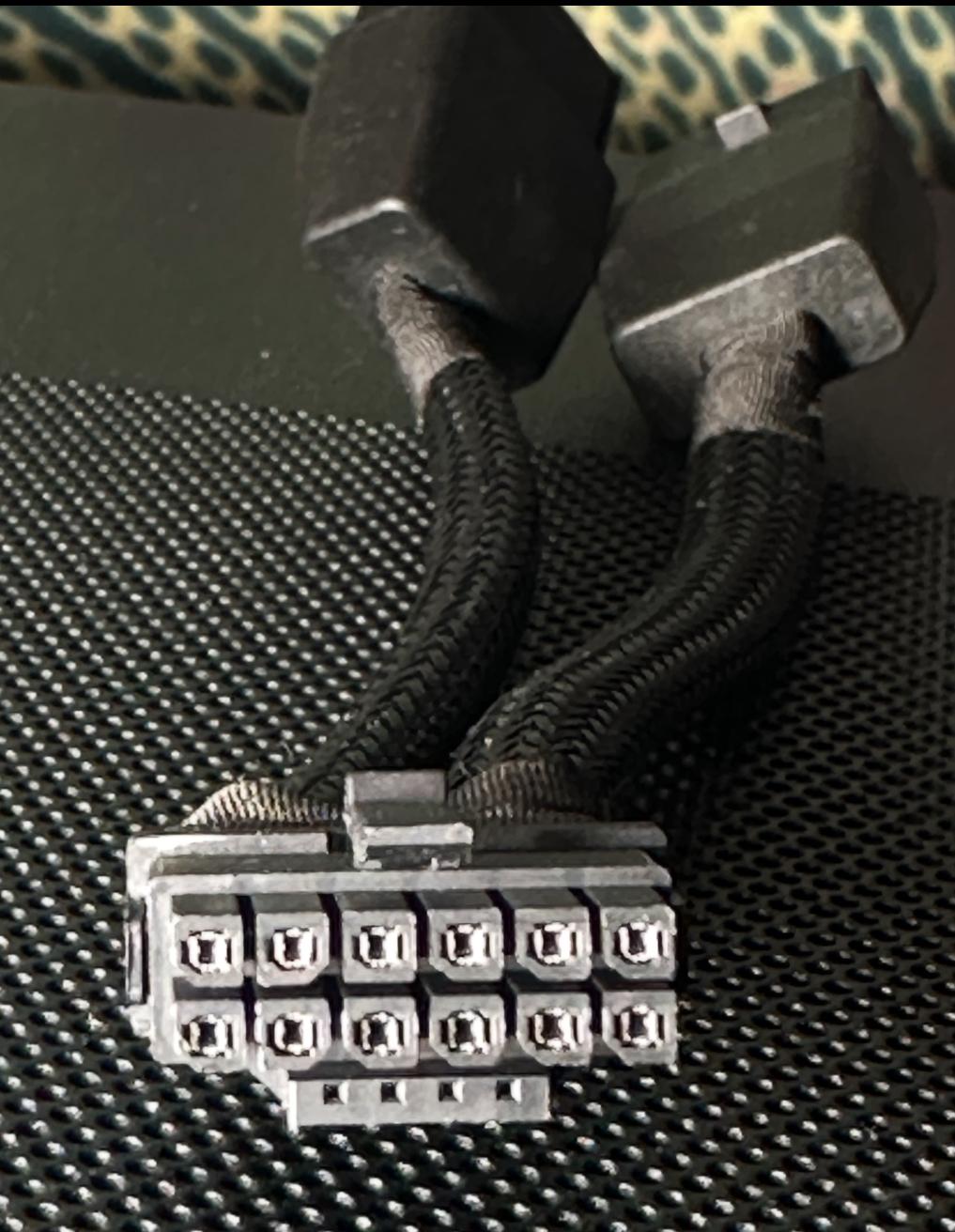 Nvidia 12VHPWR 12+4Pin to 2x8Pin(6+2P) Power Adapter Cable for RTX 40 series