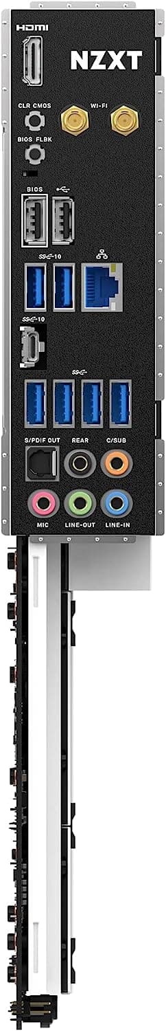 NZXT N7-B65XT-W1 AMD AM5 B650 ATX Desktop Motherboard White
