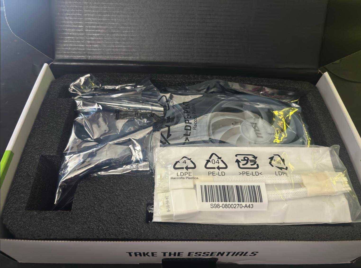 Like New MSI GeForce RTX 4070 Super Ventus White OC Dual Fan 12GB Graphics Card