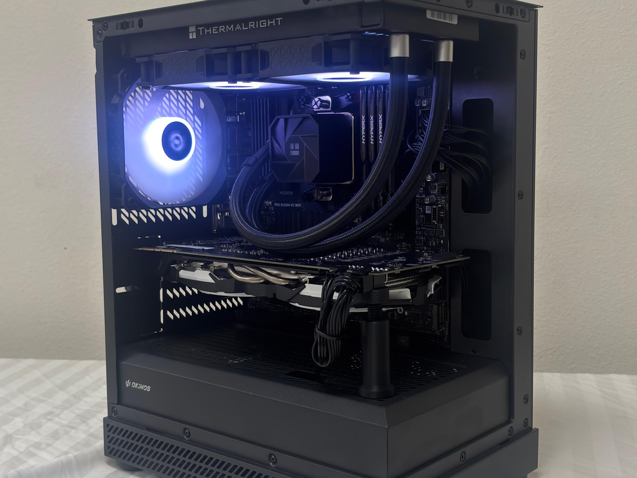 Ryzen 5 3600 + GTX 1070TI AIO Cooled Gaming PC | 16GB RAM | WIFI + BT | Win 11 Activated | 500GB SSD