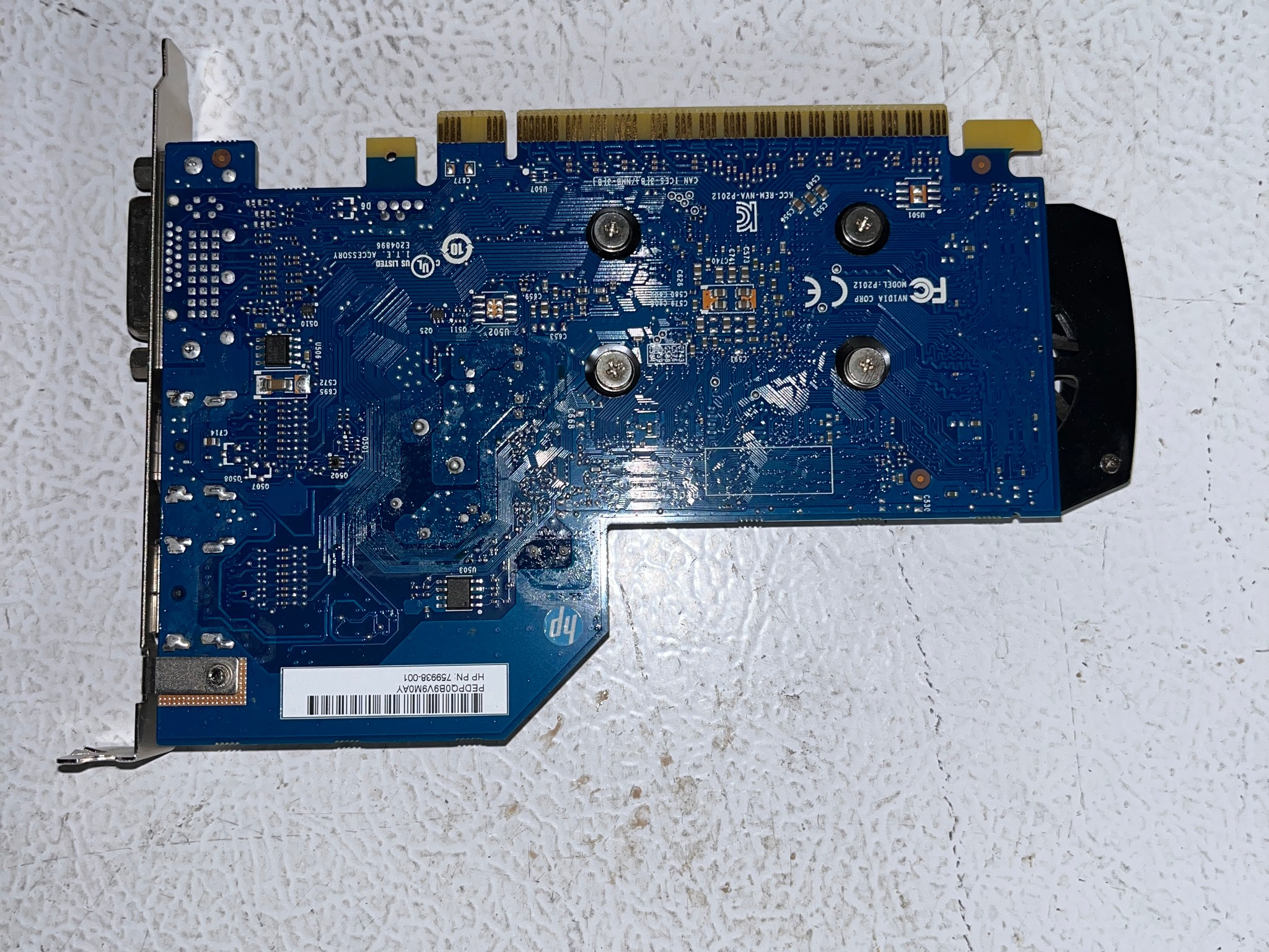 HP NVIDIA GeForce GTX 745 4GB DDR3 PCIe Graphics Card – Tested & Working