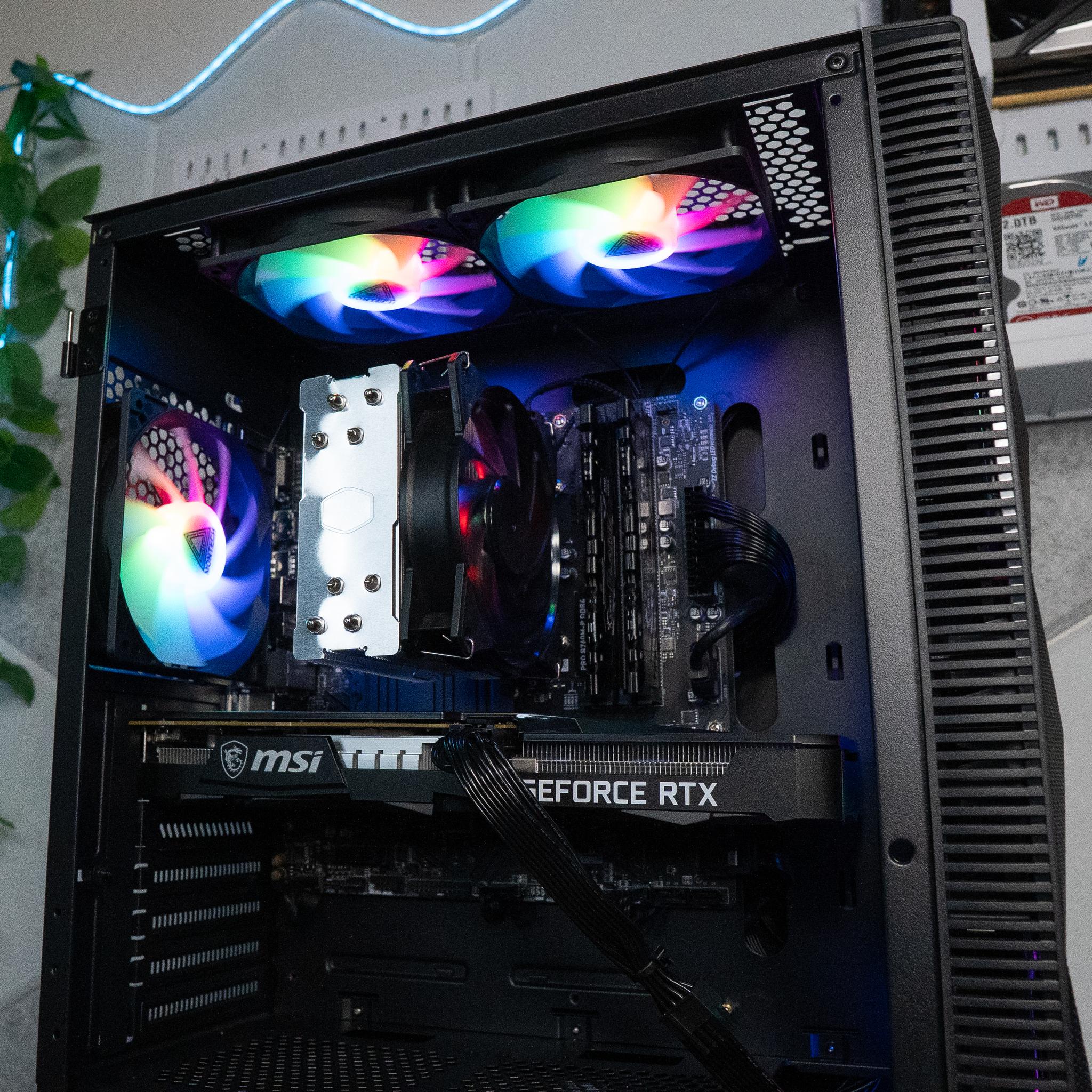 🍬🚀 | MSI RTX 3060 TI 8GB | INTEL i7 12700 | 16GB DDR4 RAM | 1.24TB | Candy Rocket