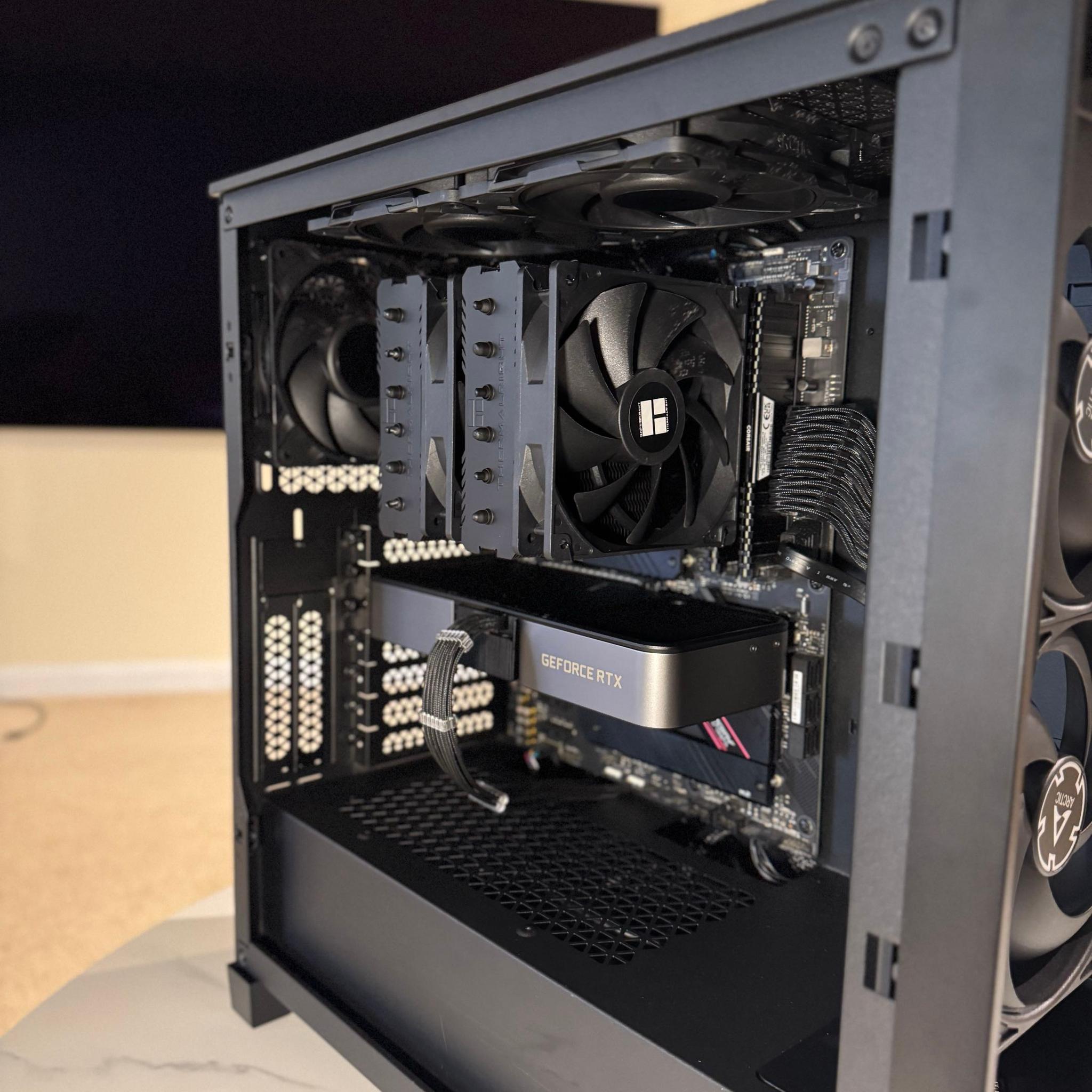 Ultra Clean Black Gaming PC - Ryzen 9 5900x & RTX 3070 FE & 32GB DDR4 RAM