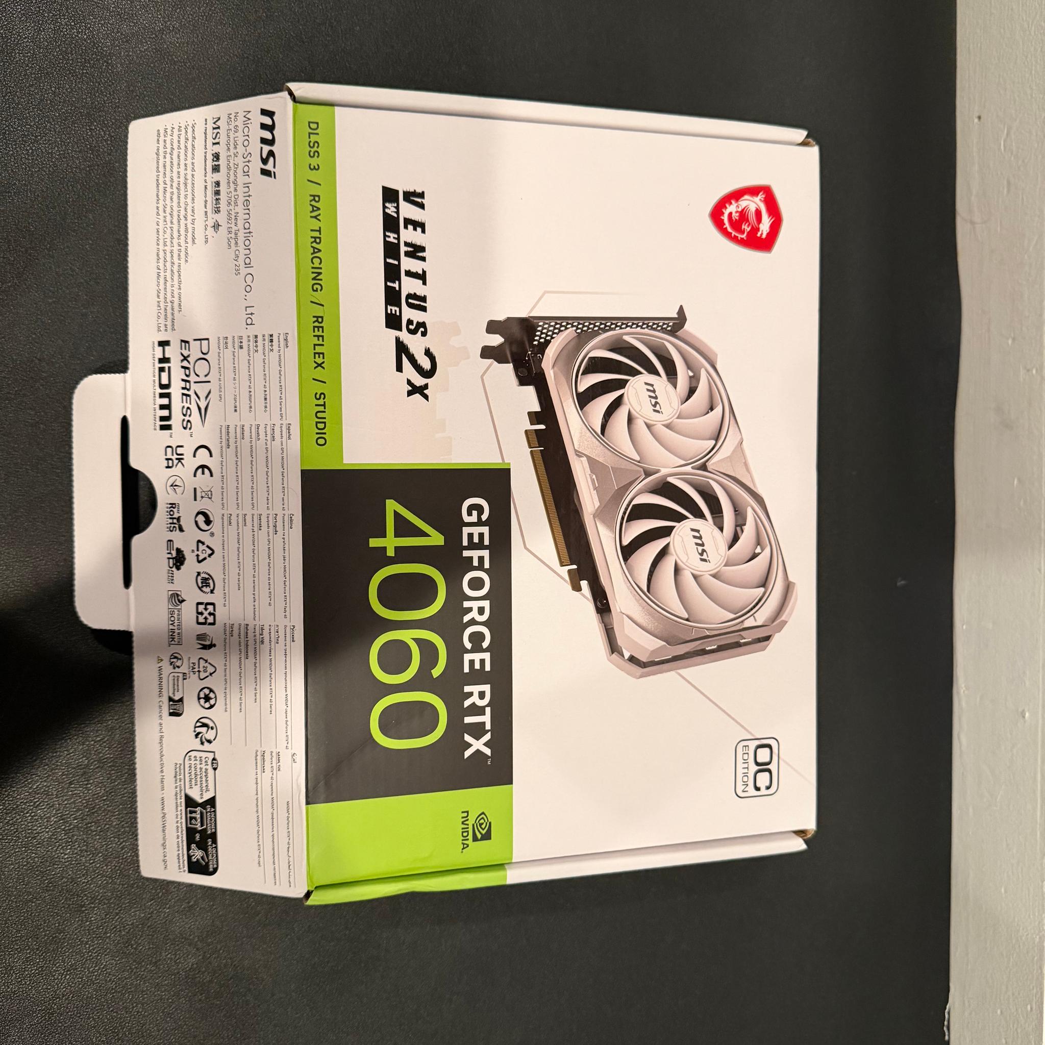 RTX 4060 Ventus 2x White 8G OC