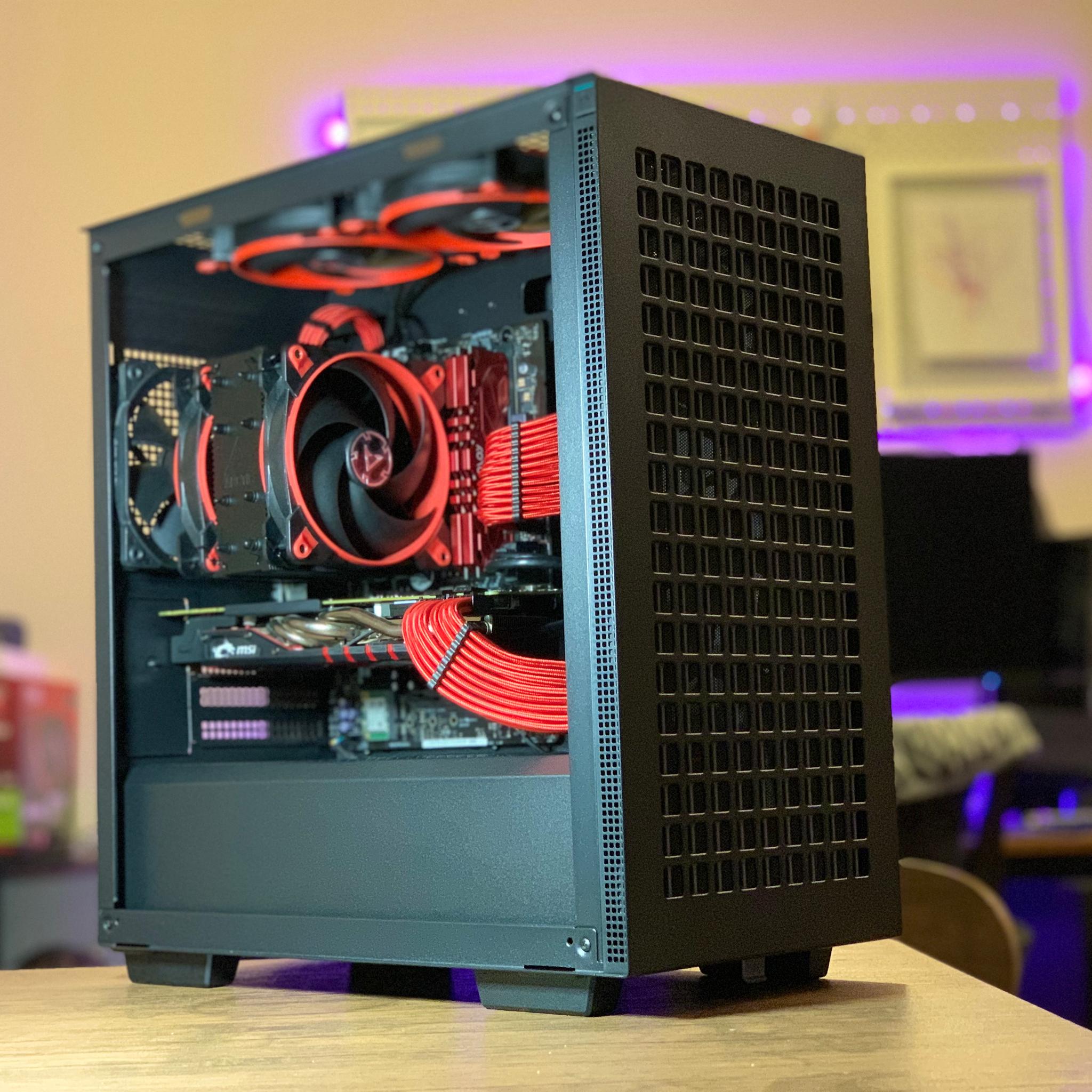 Budget Red/Black Gaming PC (Intel i5 6400 + GTX 980)