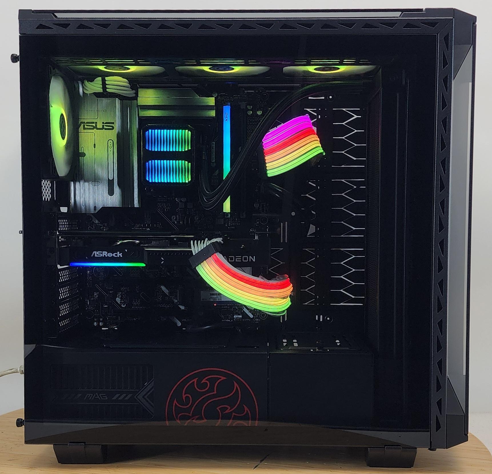 Gaming PC Ultra 7 265KF 16GB RAM 1TB SSD RX 9060 8GB Windows 11 Computer