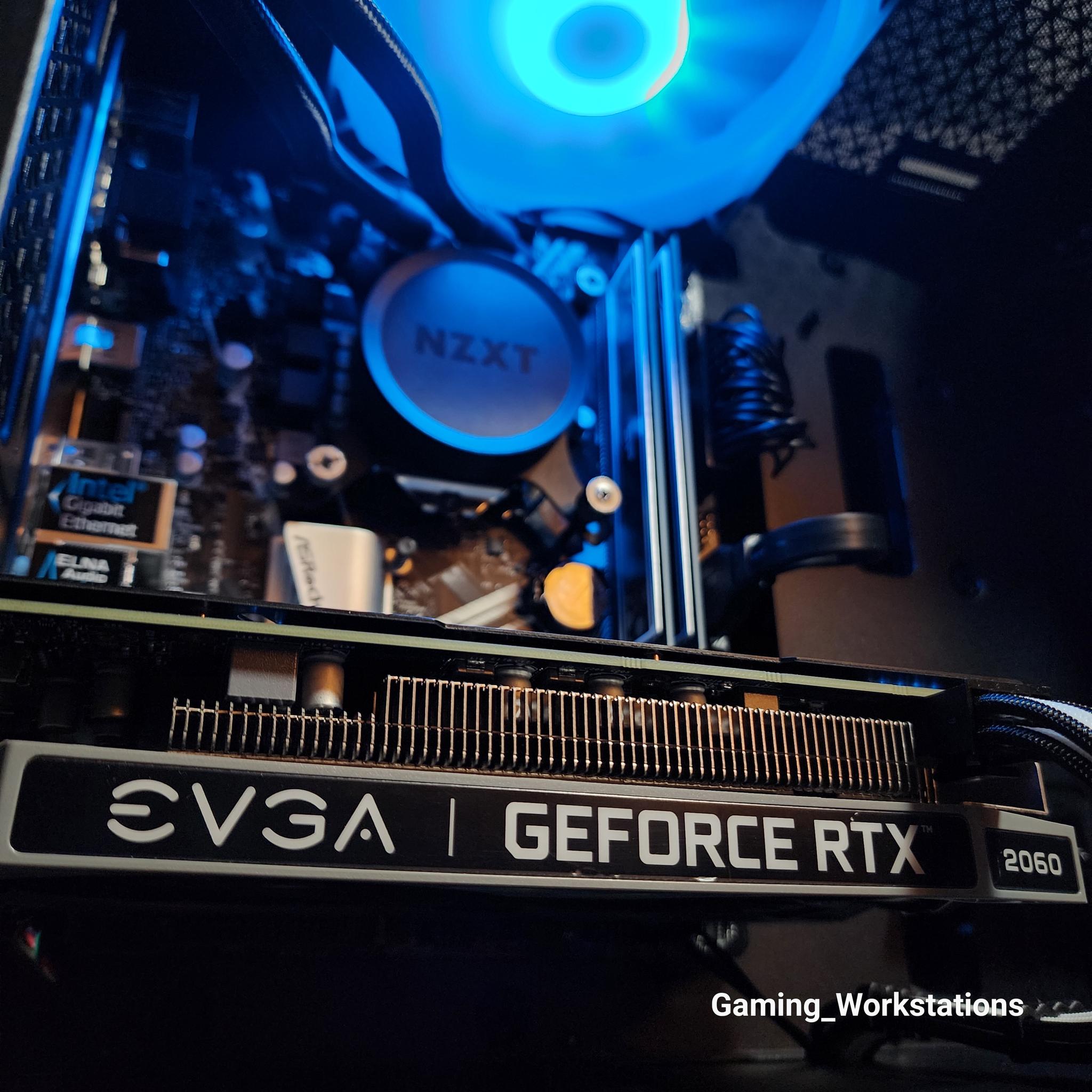 🖤💙🖤 Intel Core i5 8500 // EVGA GeForce RTX 2060 6GB // Silicon Power 16GB 3200MHz