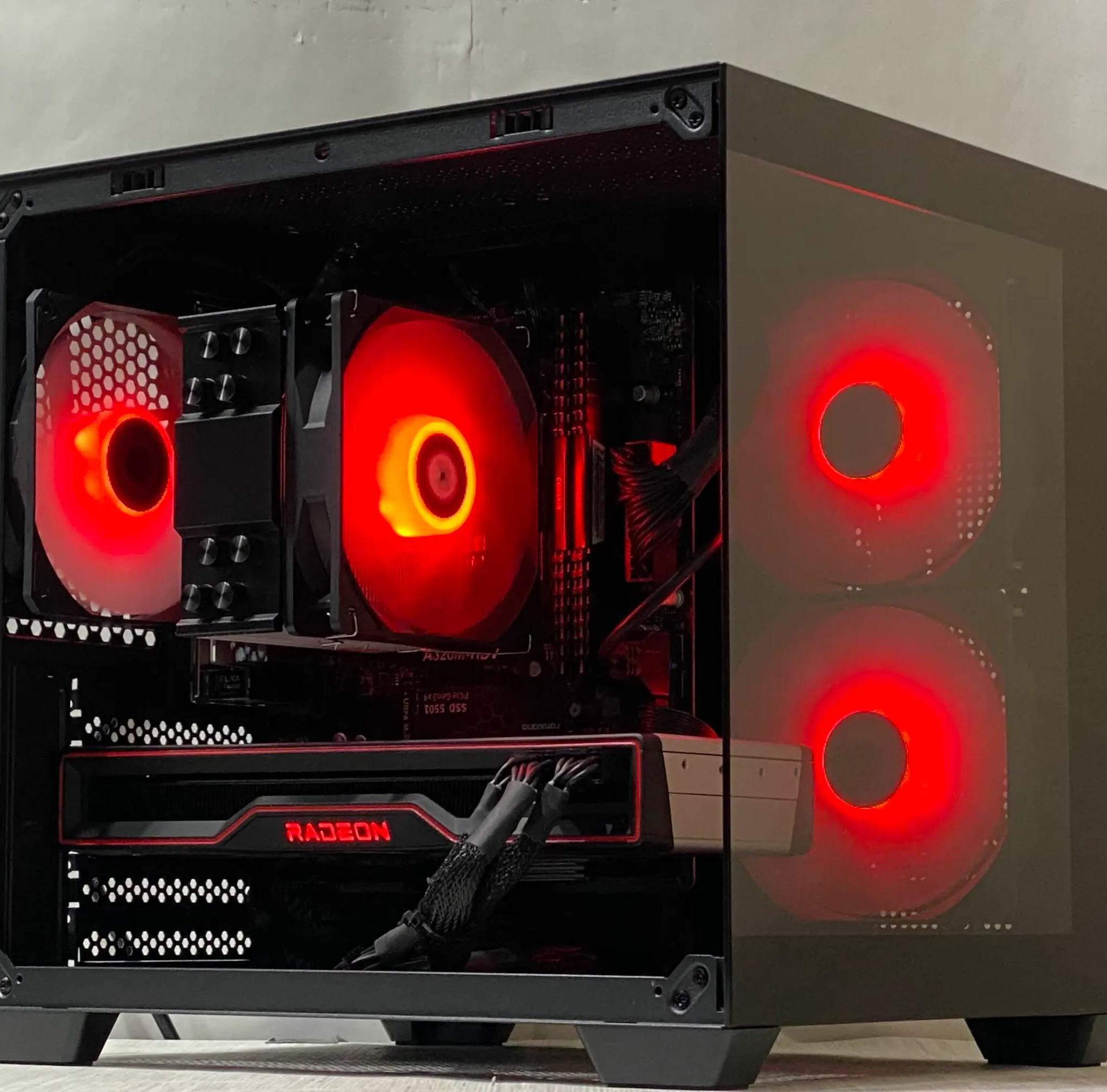 RX 6800, Ryzen 5 5600, 16GB DDR4, 1TB NVMe SSD, WiFi - Gaming PC