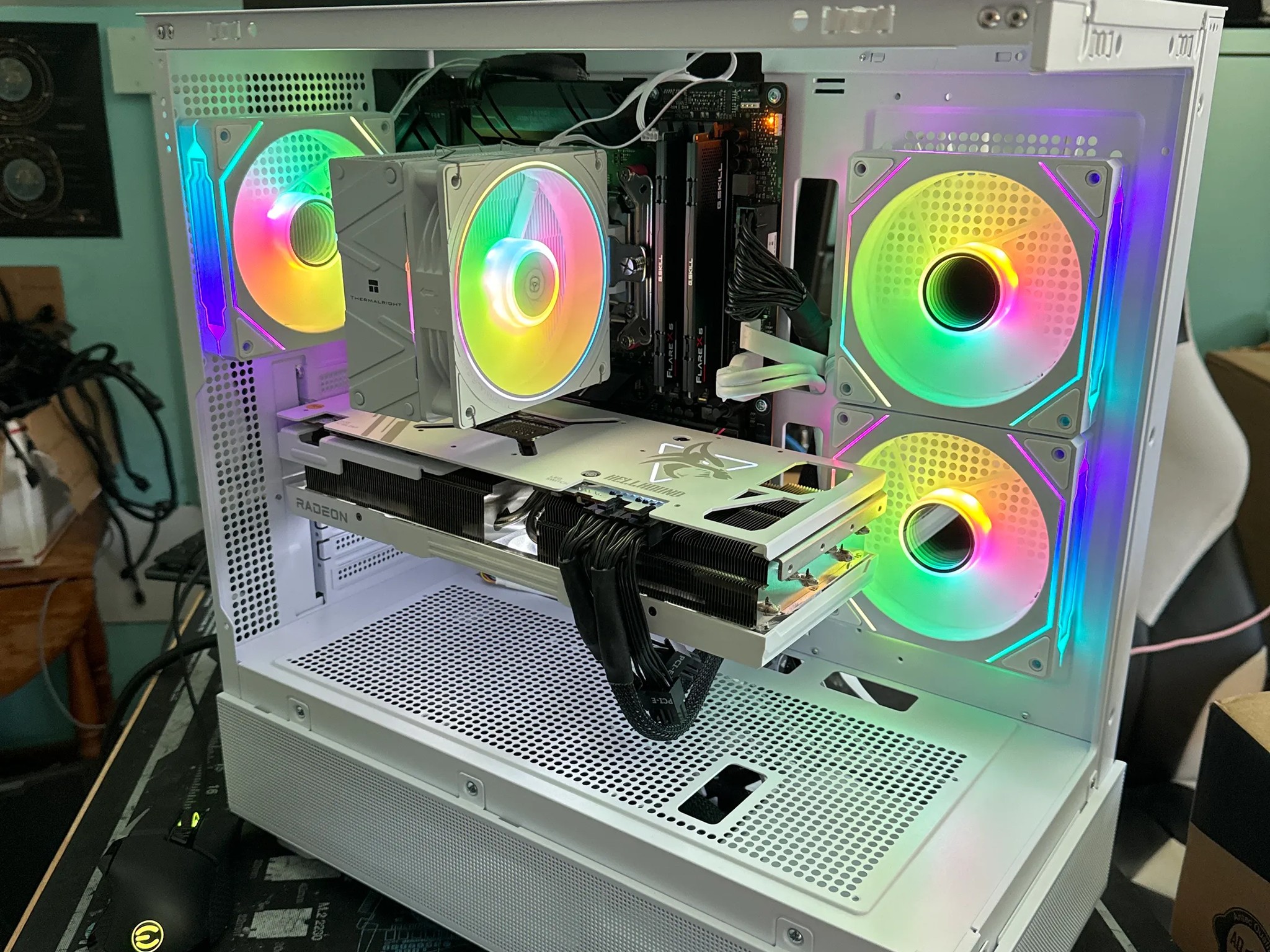 RTX 7900XTX Whiteout GAMING PC Ryzen 9 7900x