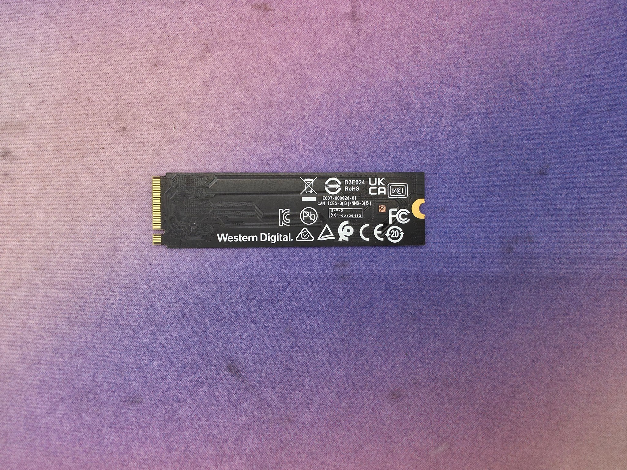 WD Blue SN580 1TB NVME 4.0 SSD
