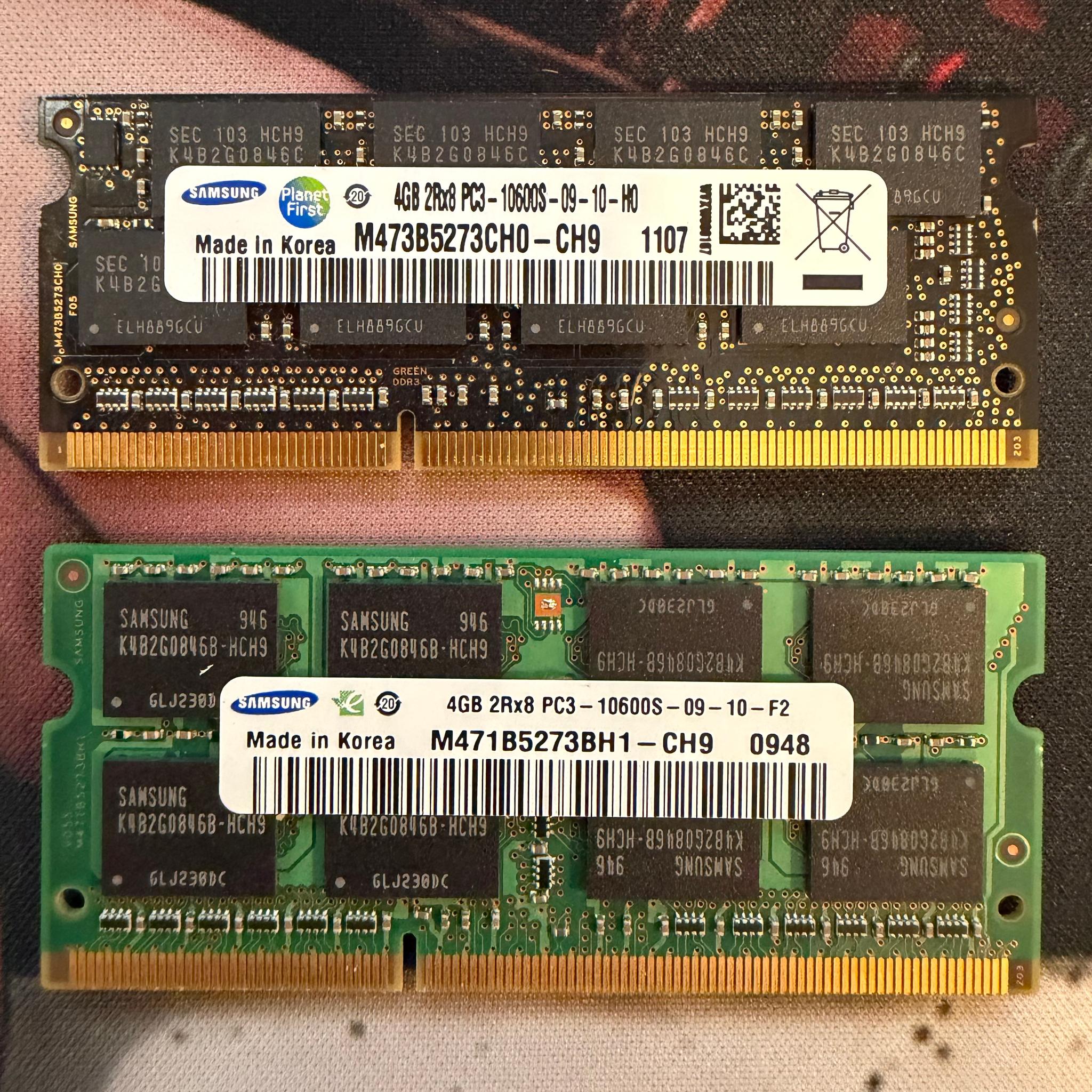 Samsung 8GB Kit (2x4GB) DDR3 PC3 Desktop Memory RAM DIMMs