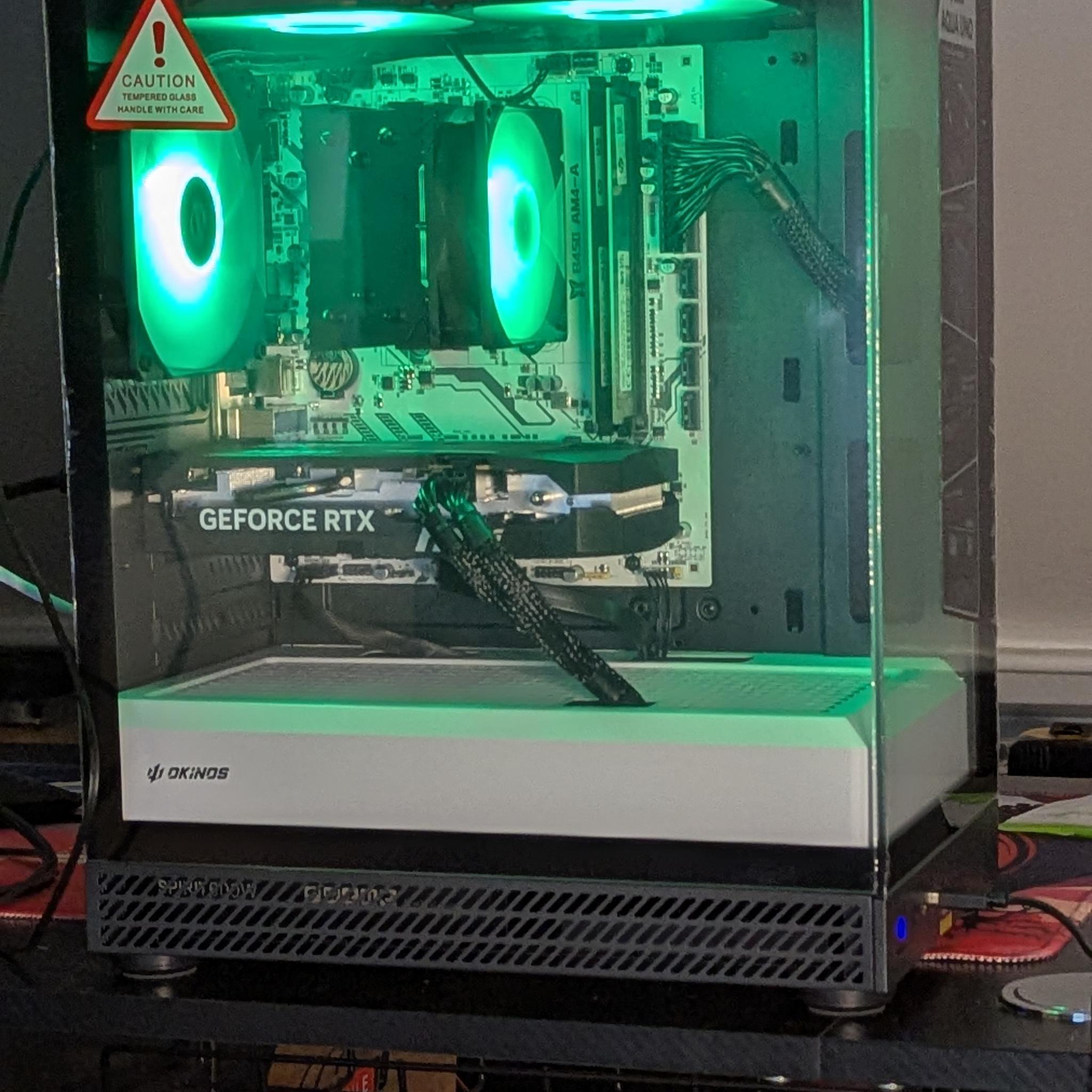 GAMING PC|AMD RYZEN 5 5500|GEFORCE RTX 5050 8GB|16GB DDR4 3200|1 TB NVME SSD|WINDOWS 11 PRO ACTIVE