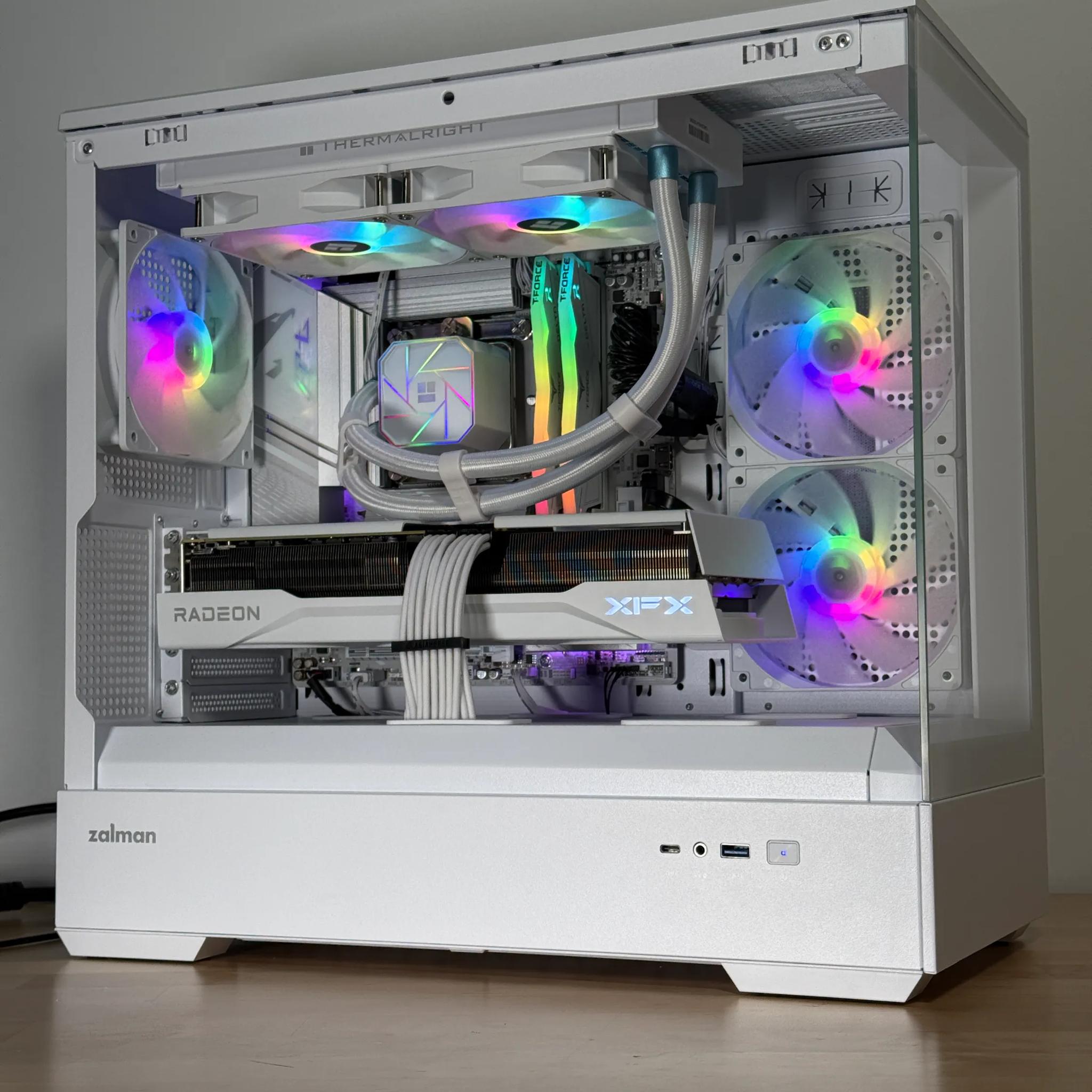 RX 9070 and Intel Core Ultra 7 265k