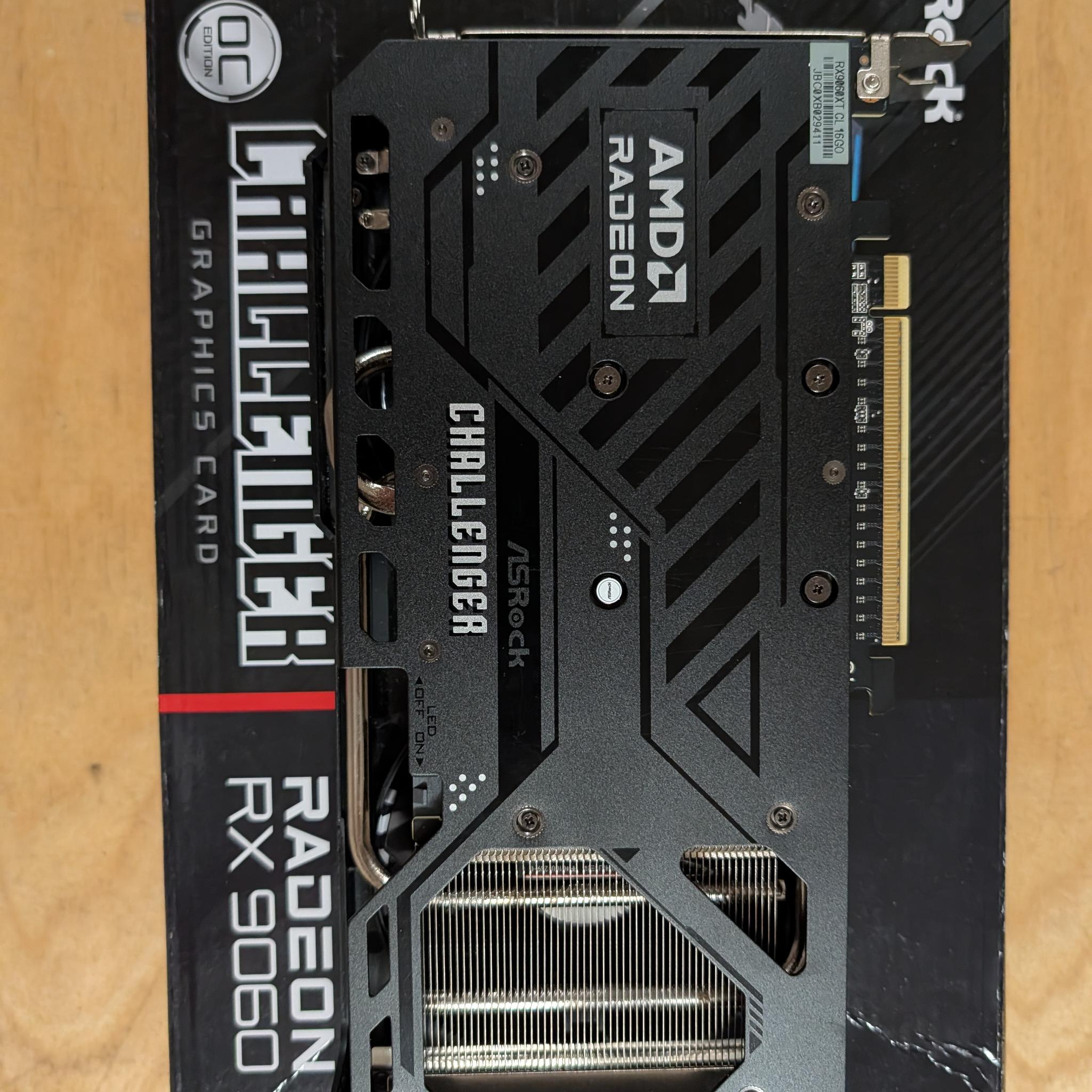 ASRock Challenger RX 9060XT 16GB
