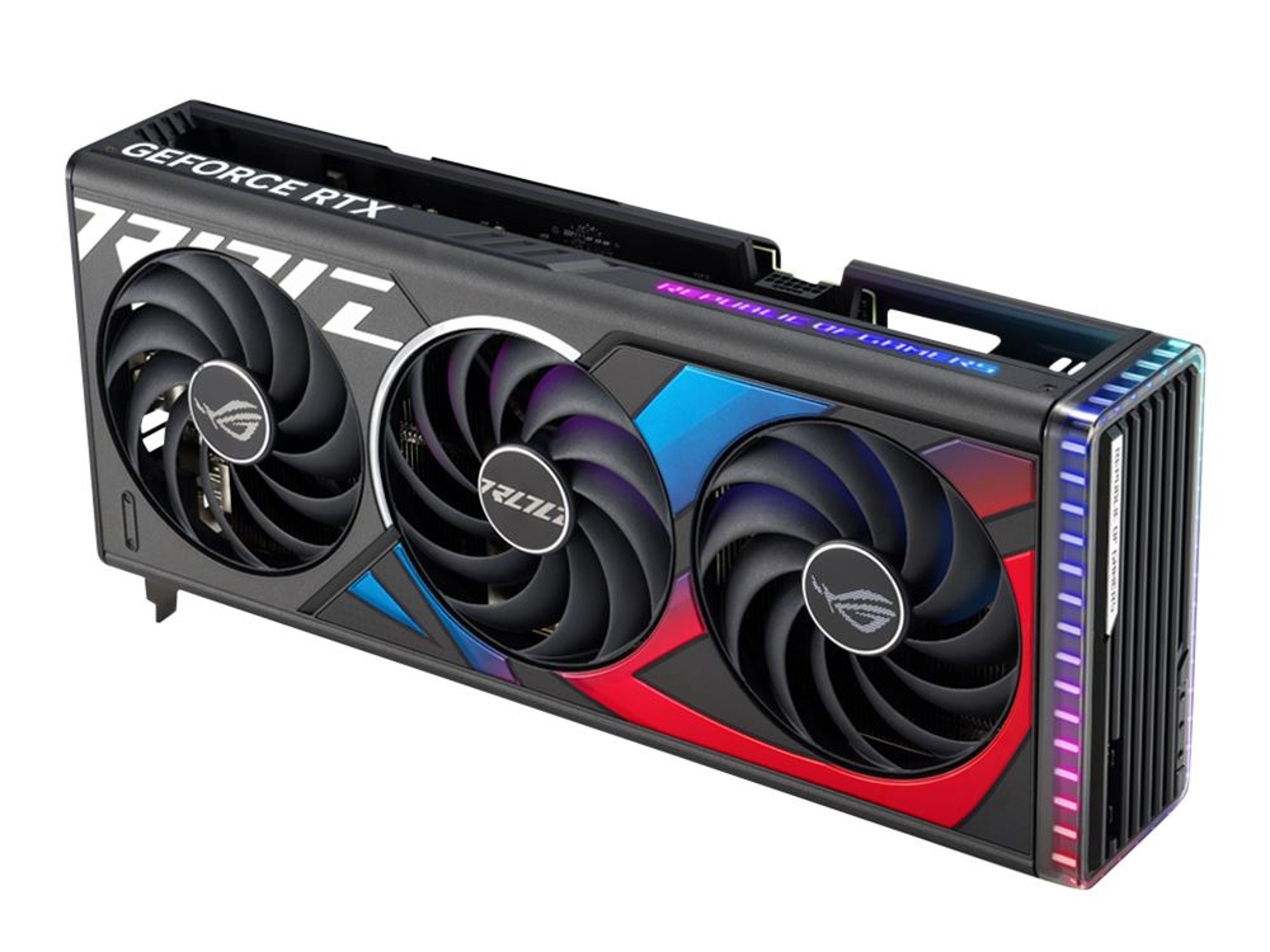 ASUS NVIDIA GeForce RTX 4070 Ti ROG Strix Overclocked Triple Fan 12GB GDDR6X PCIe 4.0 Graphics Card