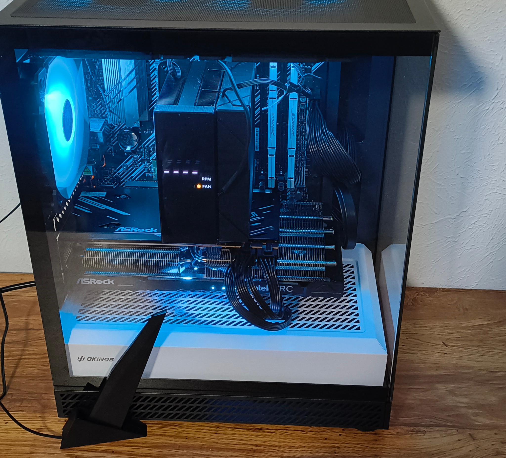The Frigate Ryzen 5 5500 | Intel Arc A750 | DDr4 16GB | 512gb M.2 SSD | WIFI 6/BT 5.1