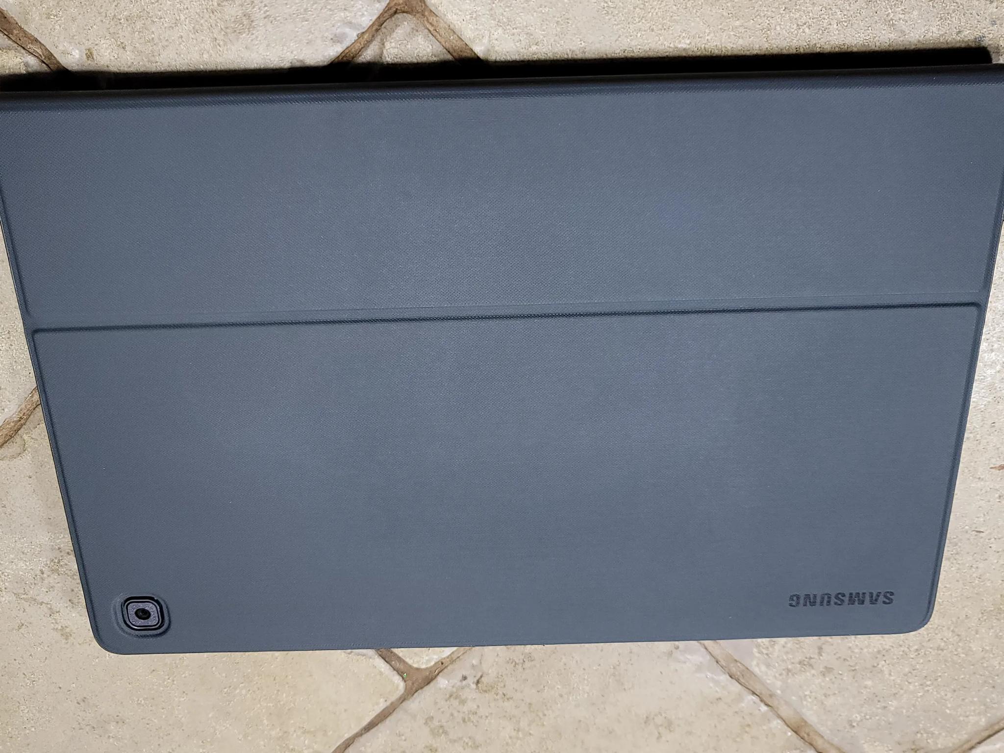 Samsung Glaxy Tab S5e with keyboard book cover