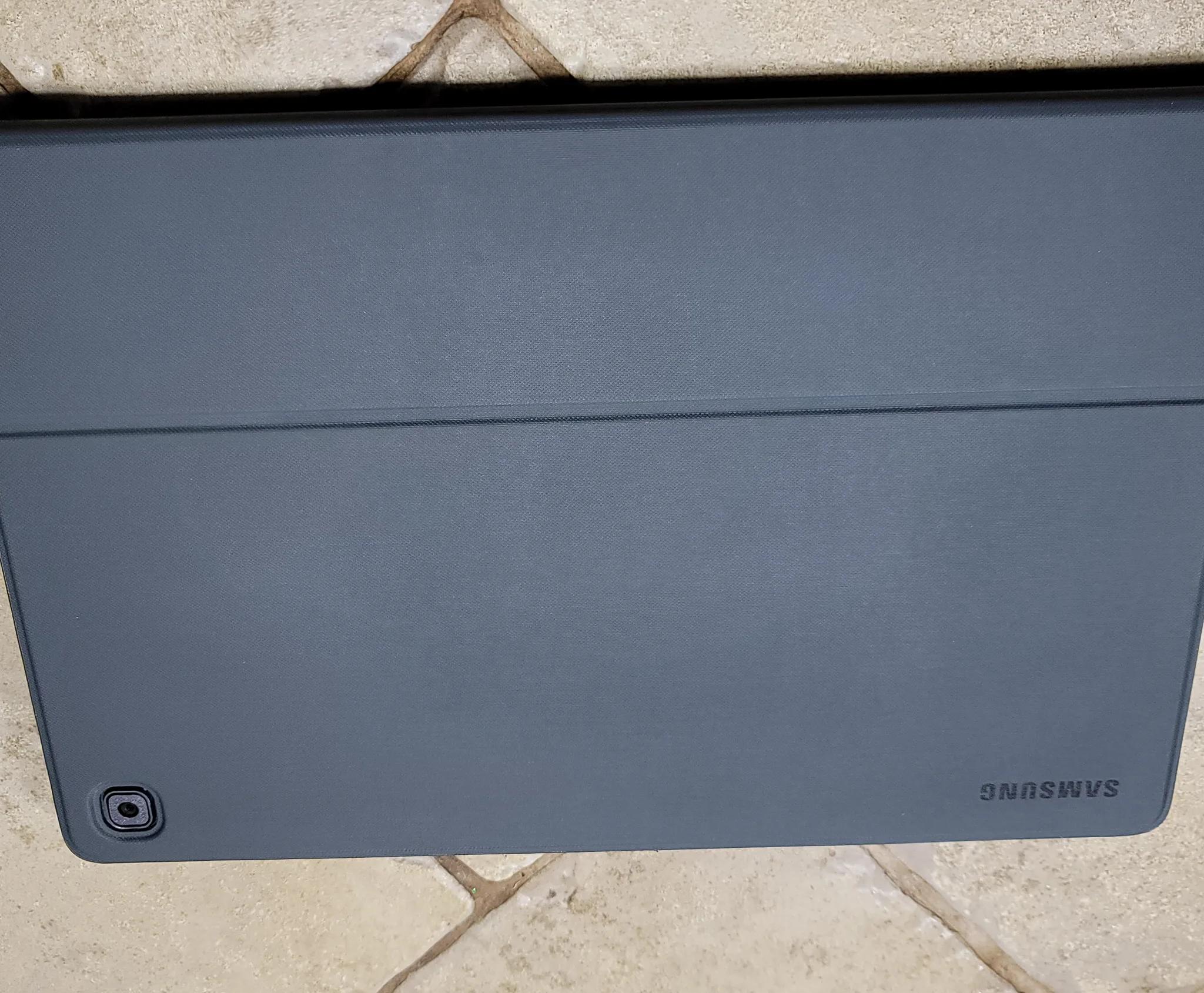 Samsung Glaxy Tab S5e with keyboard book cover