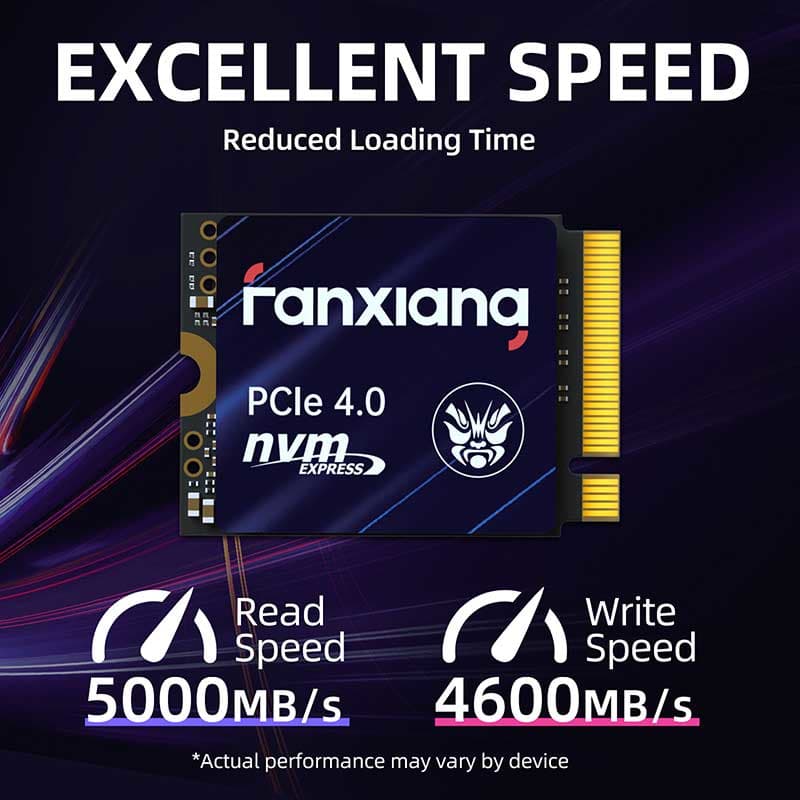 FanXiang S700 PCIe 4.0 NVMe M.2 SSD 1T – Blazing-Fast Speeds