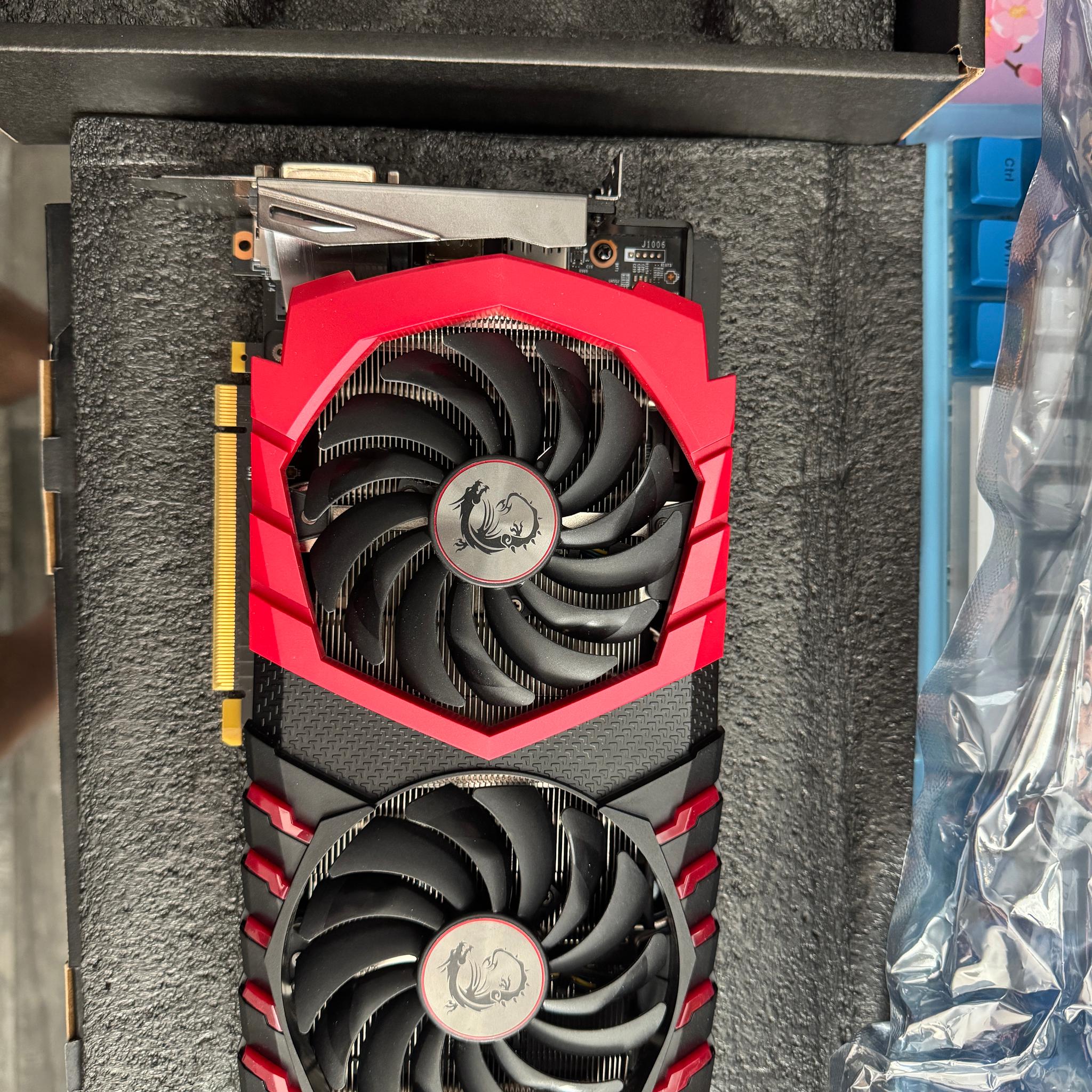 MSI NVIDIA GeForce GTX 1060 GAMING X 6G
