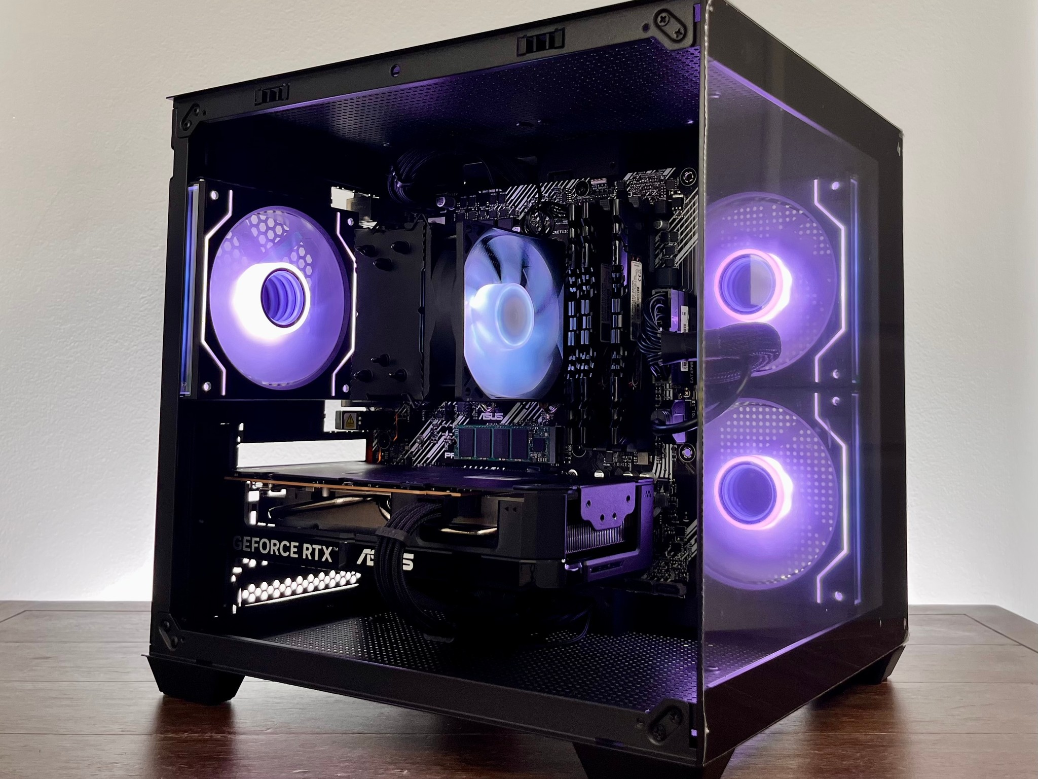 🐦‍⬛🖤RTX 5060 Black Gaming PC | Ryzen 5 5600G | 24GB RAM | 768GB SSD | WiFi-Ready to Play
