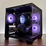 🐦‍⬛🖤RTX 5060 Black Gaming PC | Ryzen 5 5600G | 24GB RAM | 768GB SSD | WiFi-Ready to Play