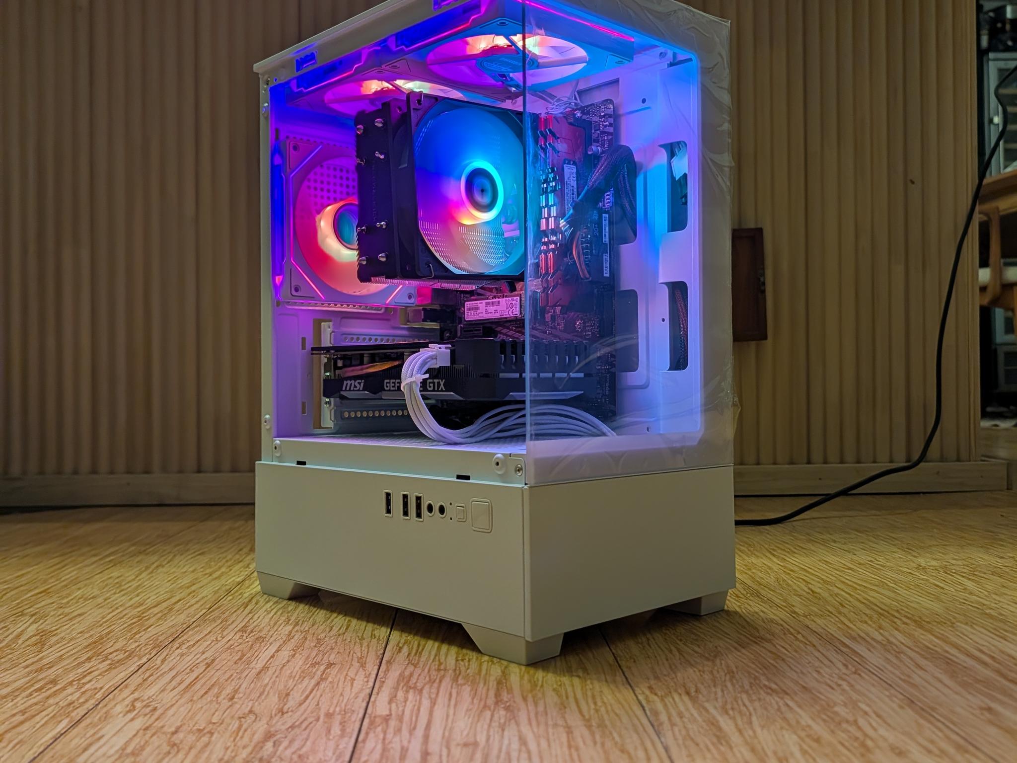 ⚪ ALL-WHITE Gaming PC | Ryzen 5 + GTX 1660 Ti | Fortnite & CS2 Ready | 16GB RAM
