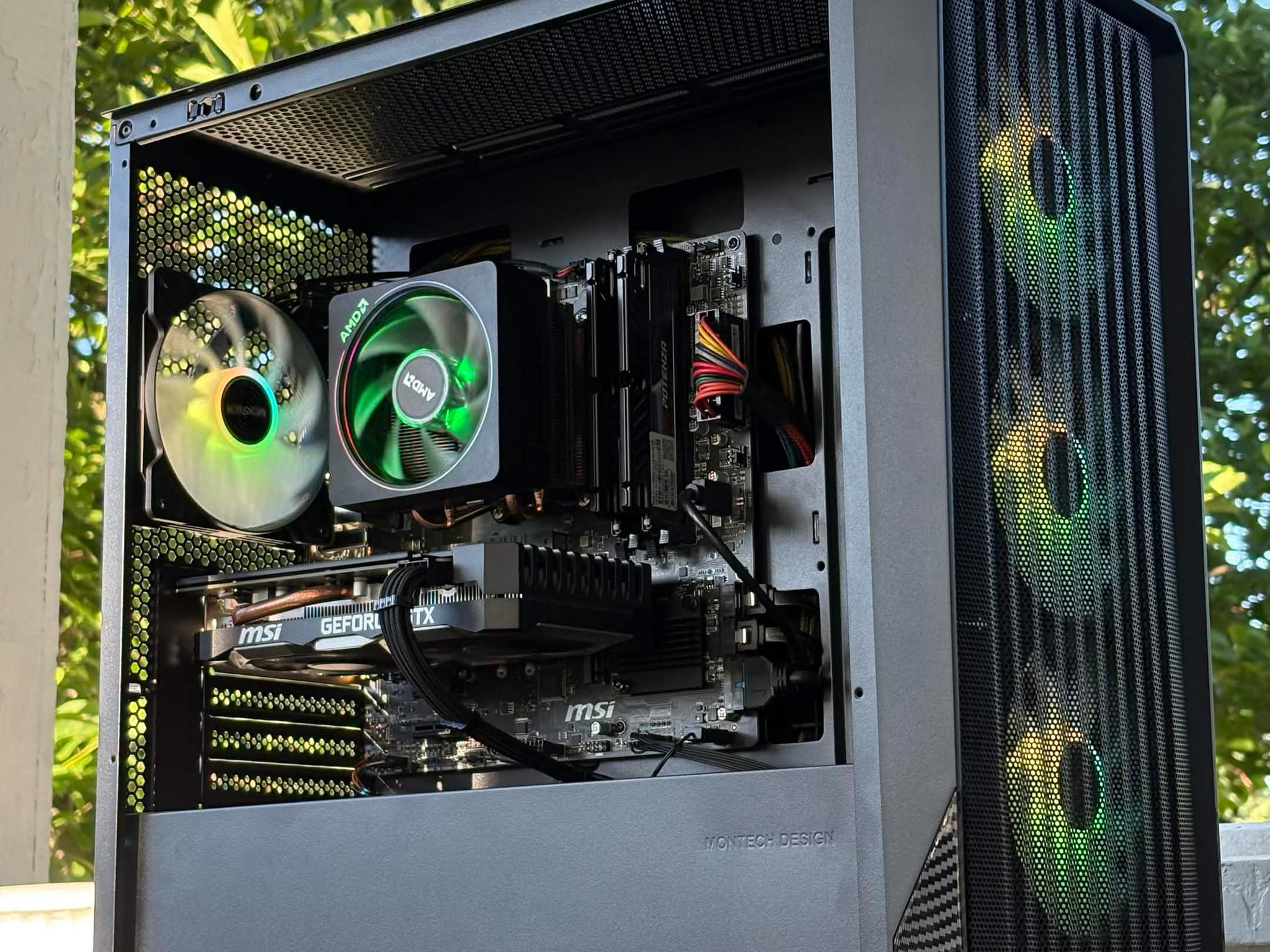 Black Cat Customs Pathfinder | Ryzen 7 2700X | GTX 1660 SUPER | 16GB RAM | 128GB Boot + 1TB Storage
