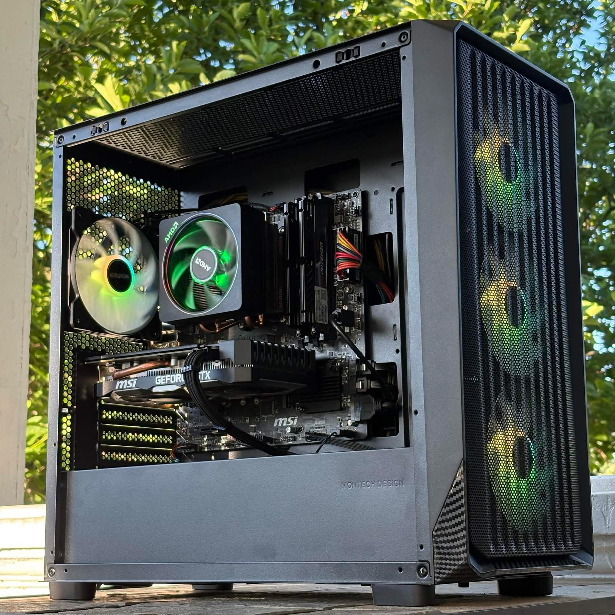 BCC Shadowclaw | Ryzen 7 2700X | GTX 1660 SUPER | 16GB RAM | 128GB