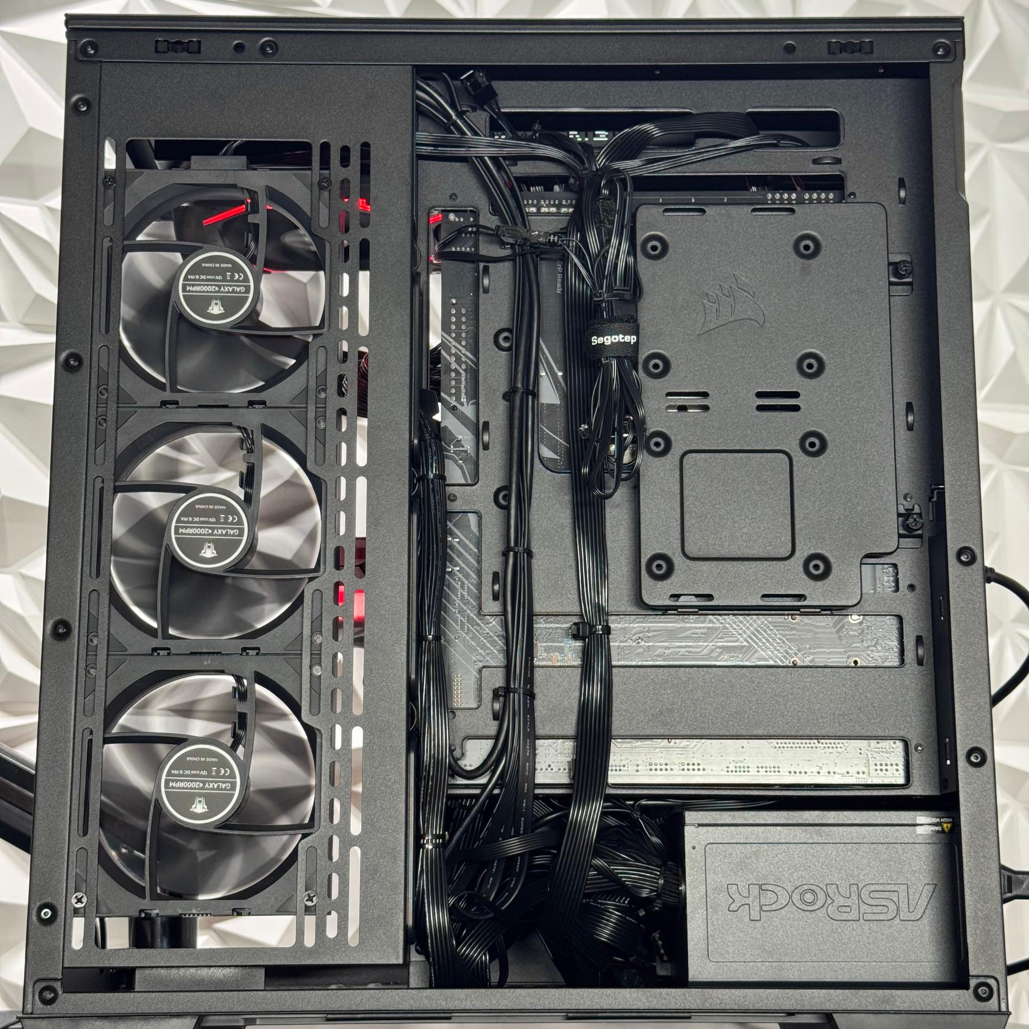 Ryzen 7 9850X3D / RTX 5070 Ti / 32GB 6400MTs DDR5 / 2TB Nvme ssd / 850w psu / X870E Motherboard