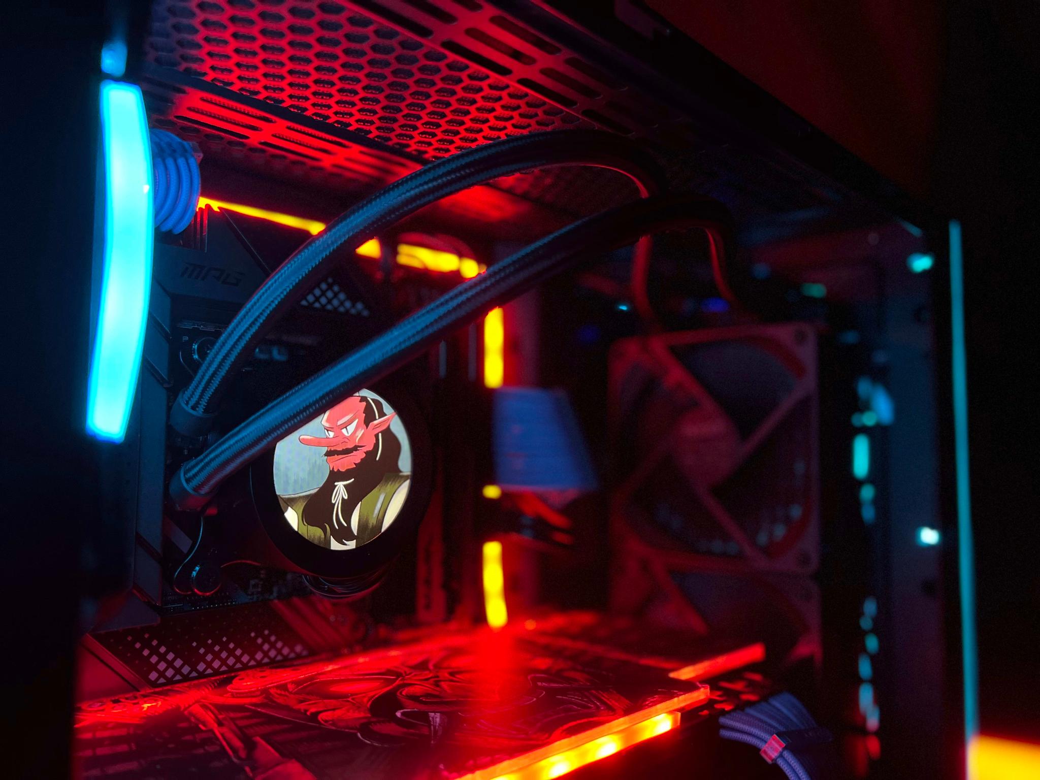 (CLEARANCE SALE) Daitengu (大天狗) 👺👺 || Core i5-12600KF/RTX 3080 Themed PC and Keyboard Bundle
