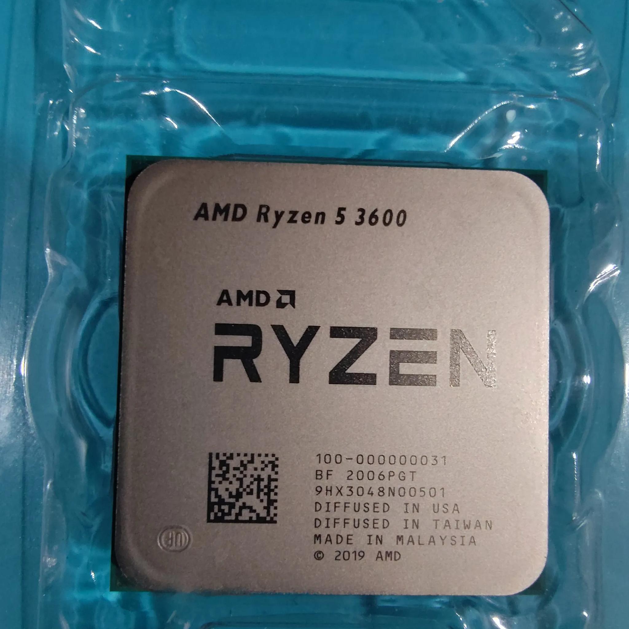AMD Ryzen 5 3600 loose no cooler