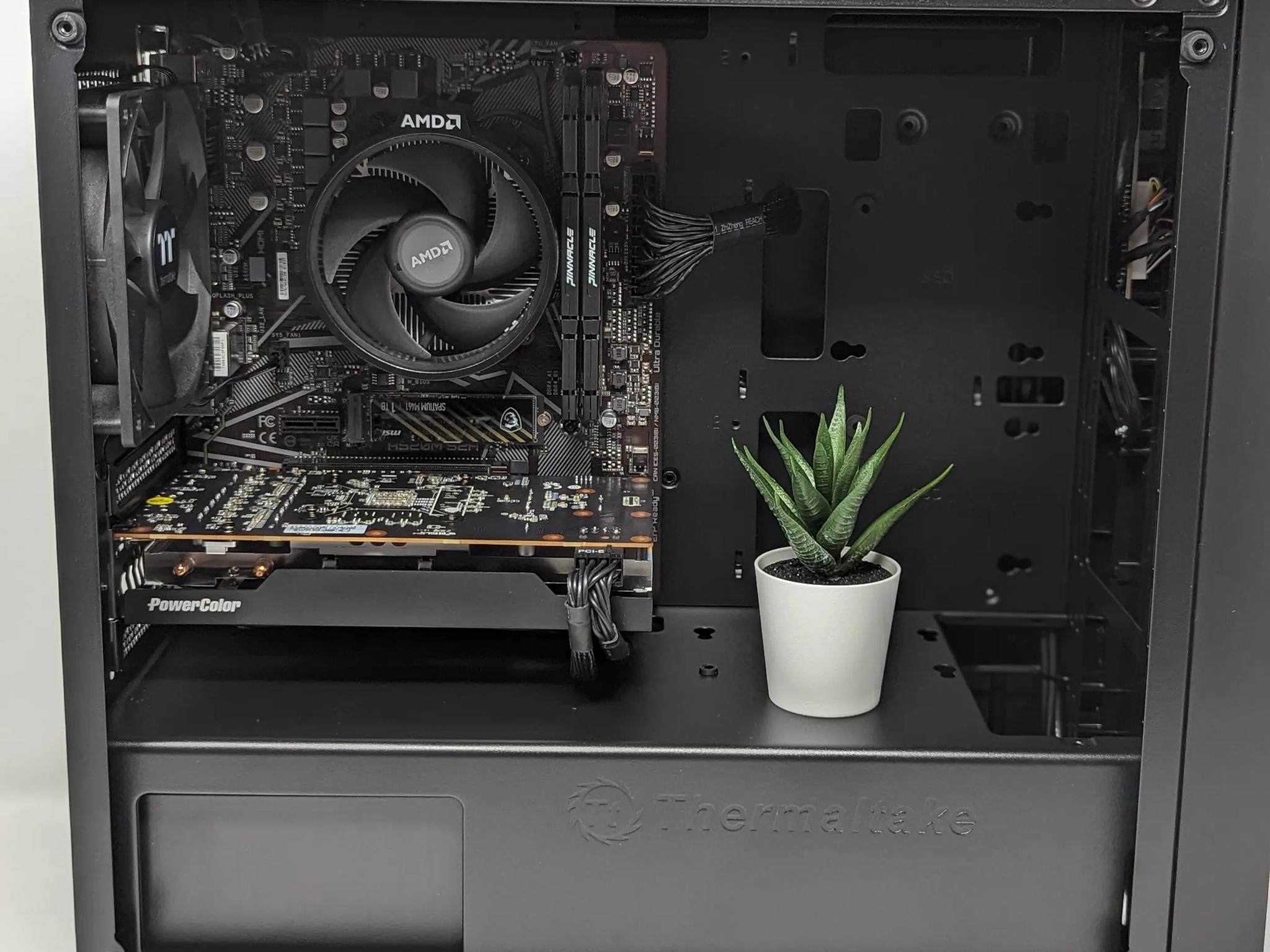 Stealth AM4 | No RGB | RX 6600 | Ryzen 5 3600 | 16gb RAM | MSI M461 1TB Gen 4 NVMe SSD