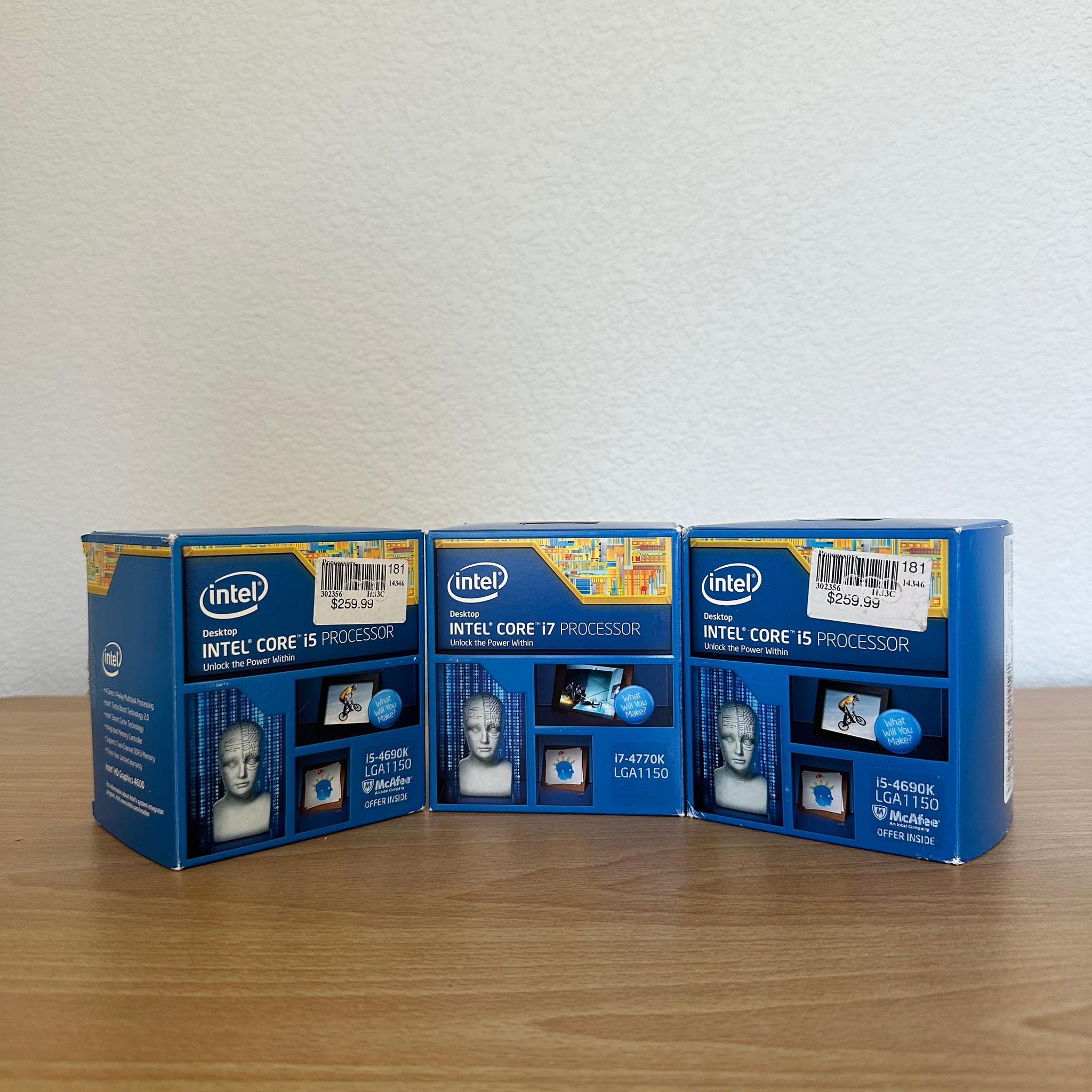Intel Core Series Stock Coolers