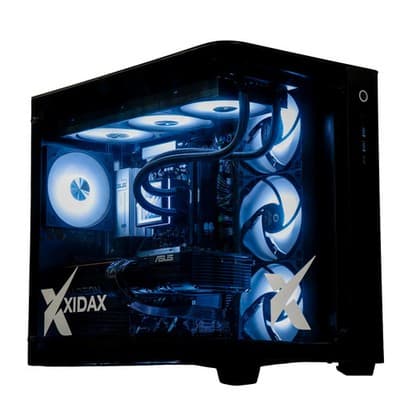 XIDAX X-6 Gaming PC Ryzen 7 9800X3D RX 9070 XT 32GB DDR5 2TB NVMe WiFi Win 11