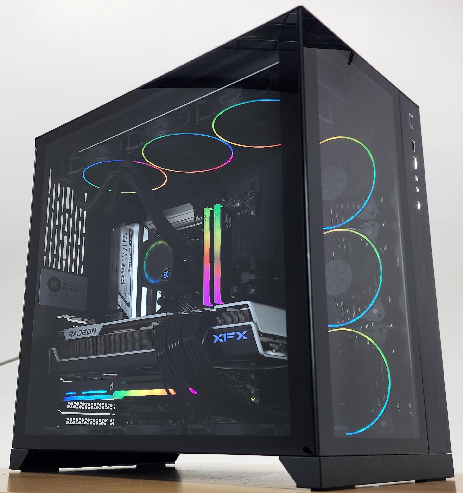 Gaming PC Ryzen 7 9800X3D 32GB RAM 2TB SSD RX 7900 XTX 24GB Windows 11 Computer