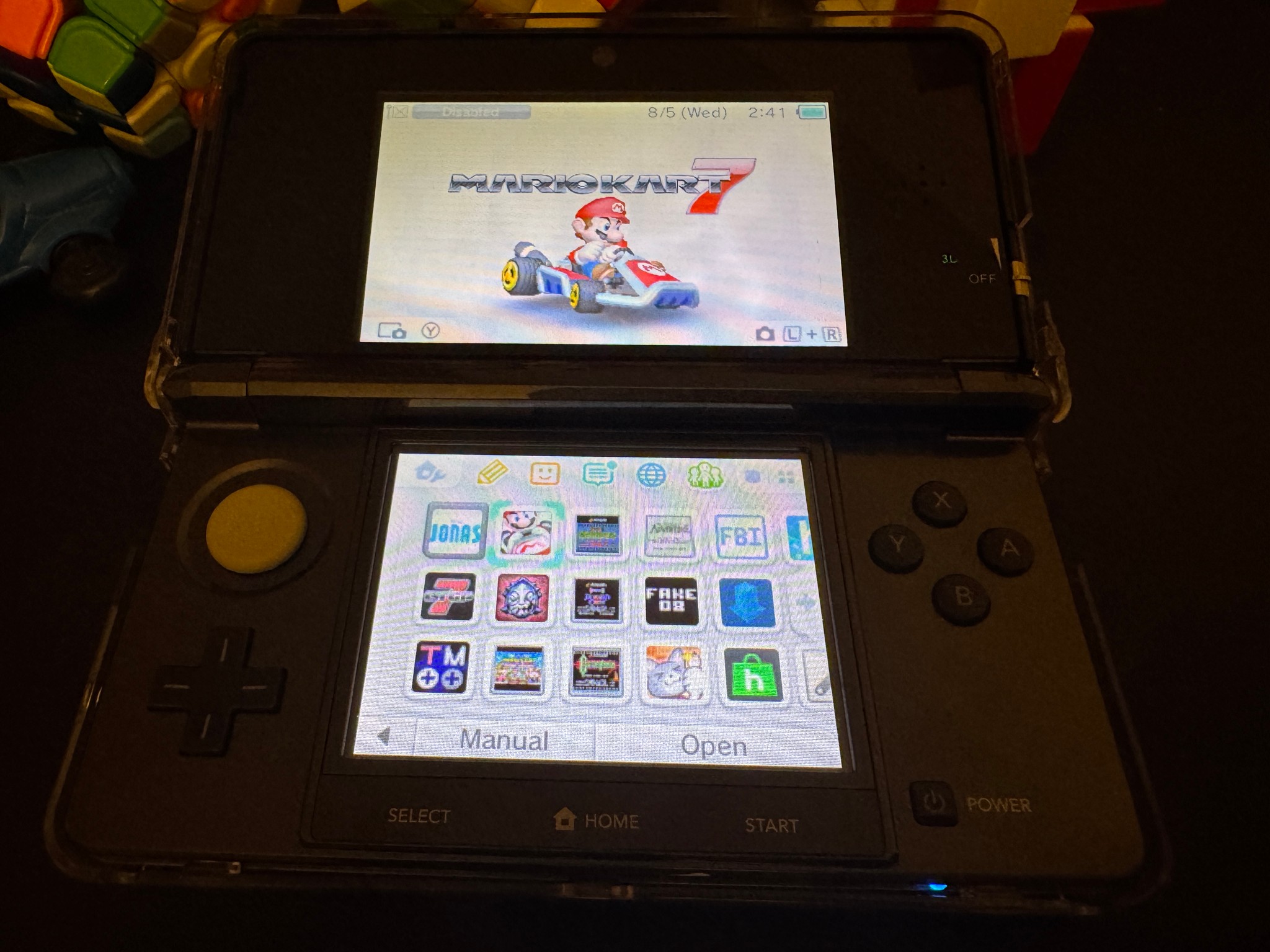 Nintendo 3ds Black/Graphite JAPAN