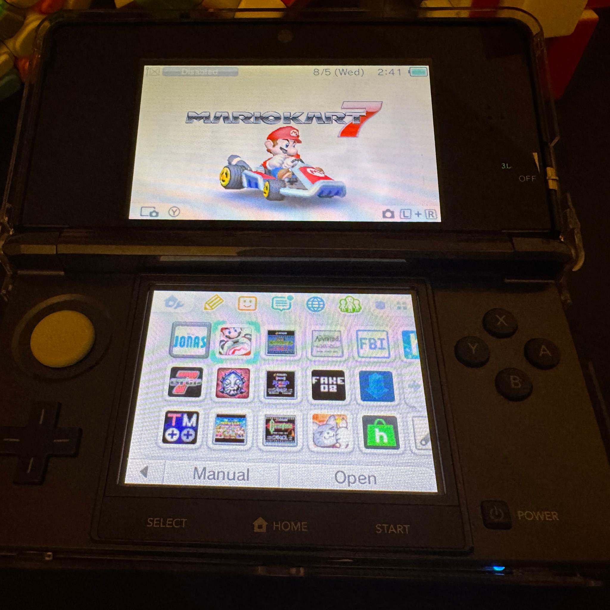 Nintendo 3ds Black/Graphite JAPAN