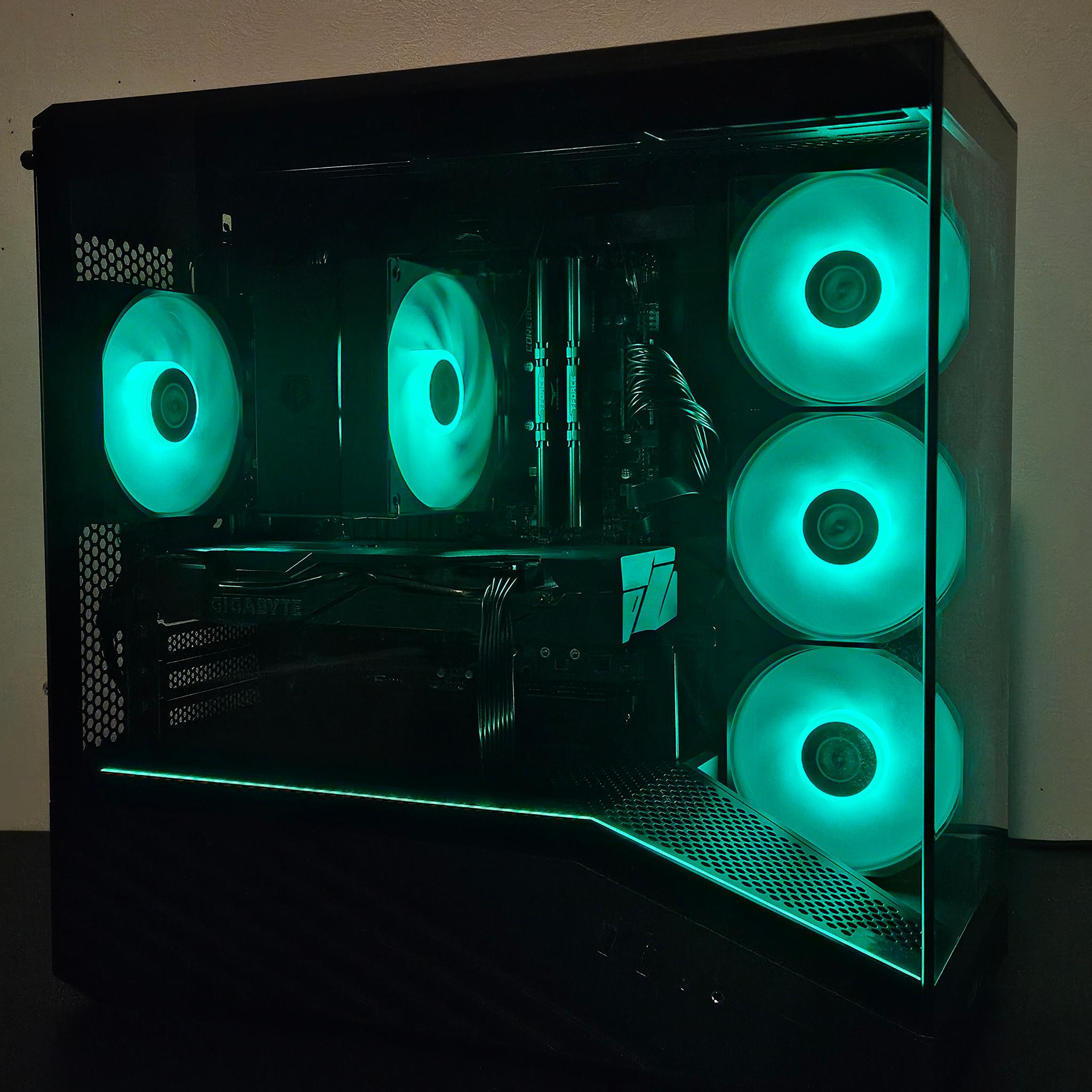 LIAN LI CASE, 5800x, 2060 super, 1tb ssd, RGB Gaming PC!