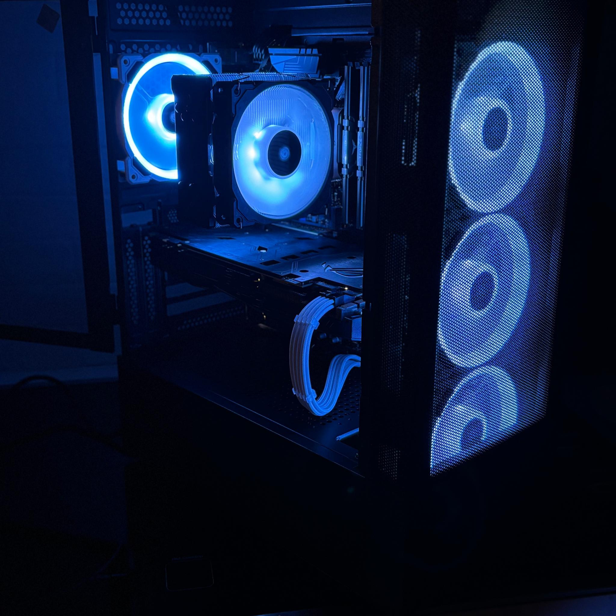 For Sale 1080P Gaming PC with Intel i7-8700k and ASUS ROG GeForce GTX 1070 8GB GPU
