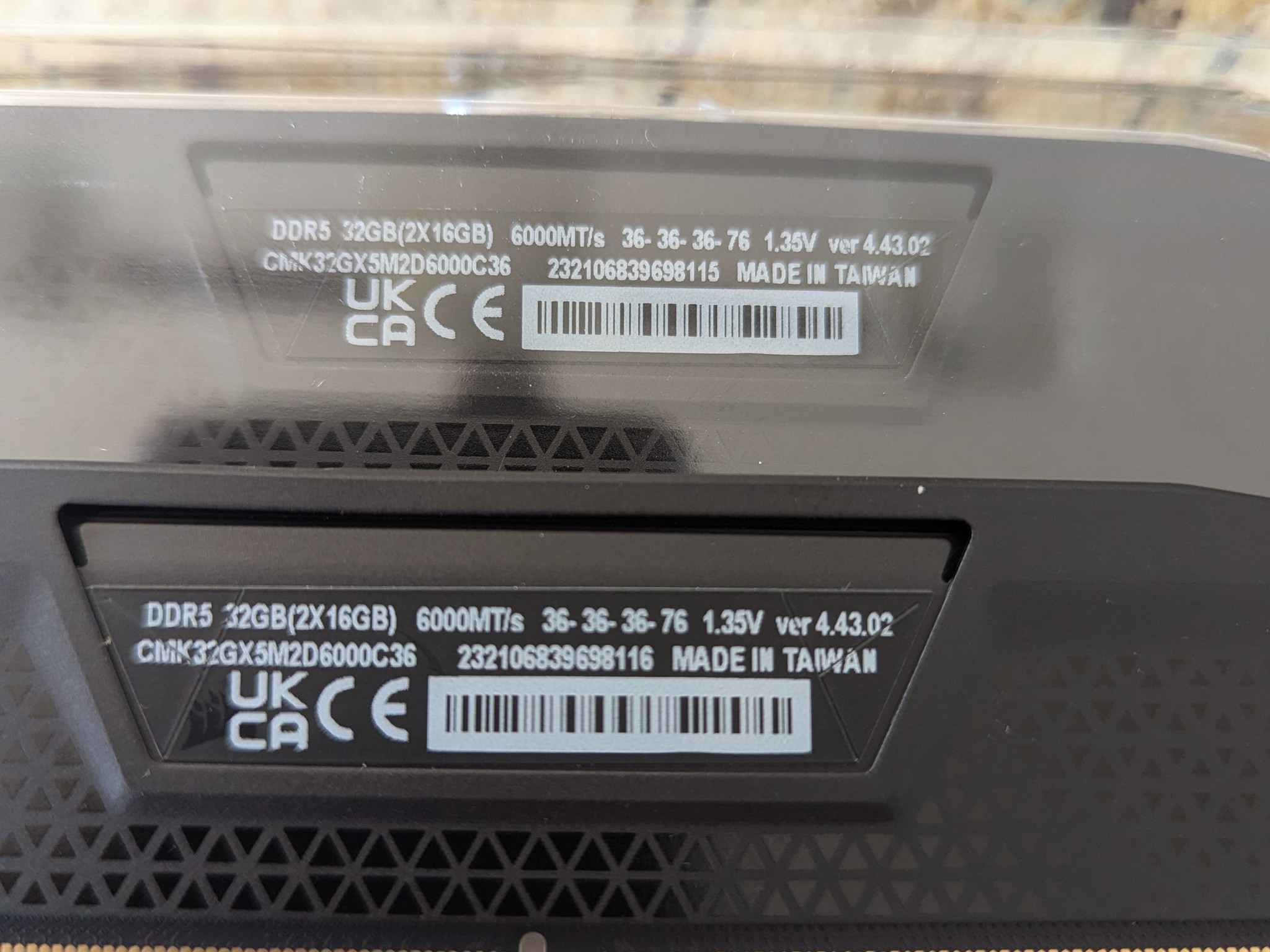 Corsair Vengeance DDR5