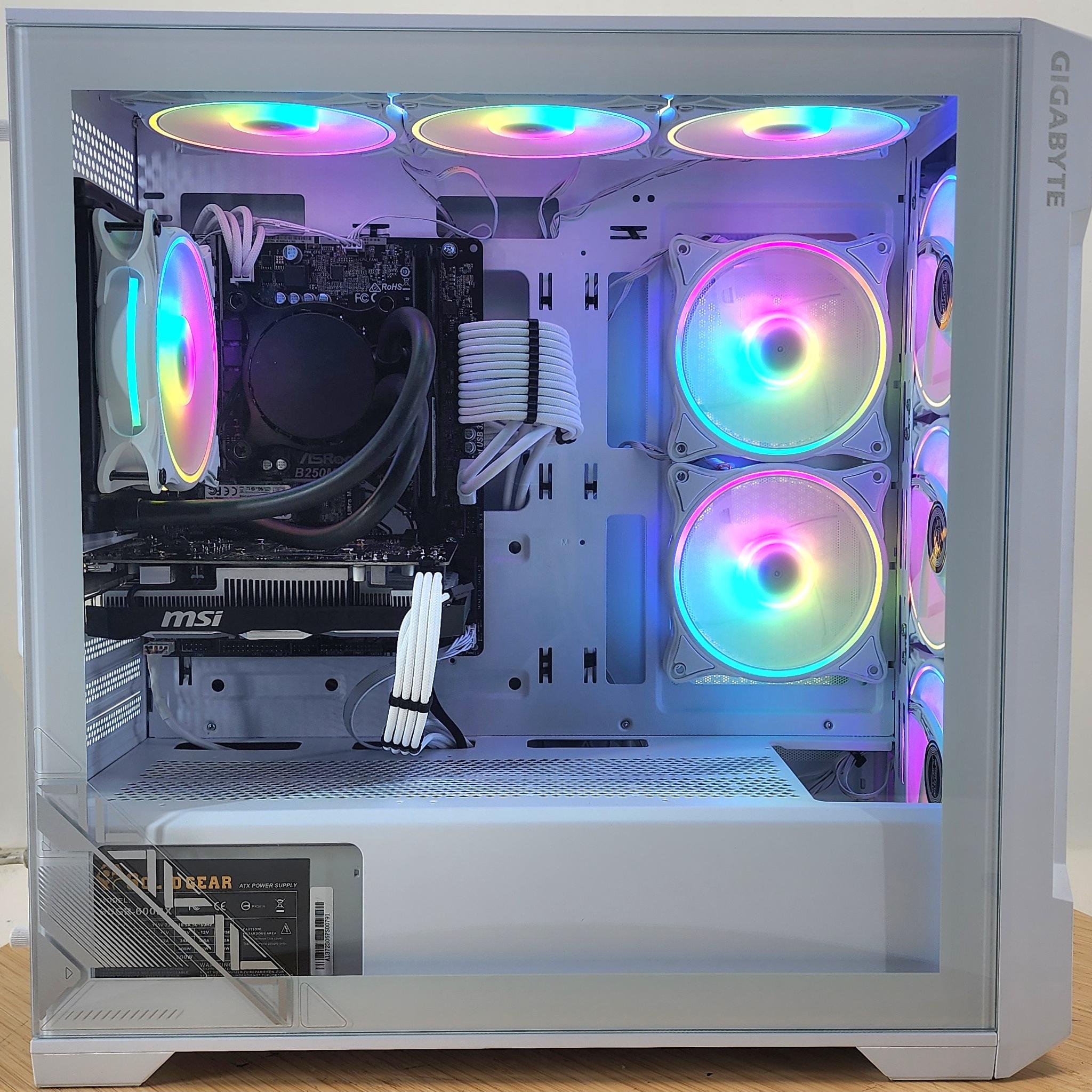 Gaming PC i5-6500 16GB RAM 128GB SSD + 500GB HDD GTX 1650 4GB Win11 Computer