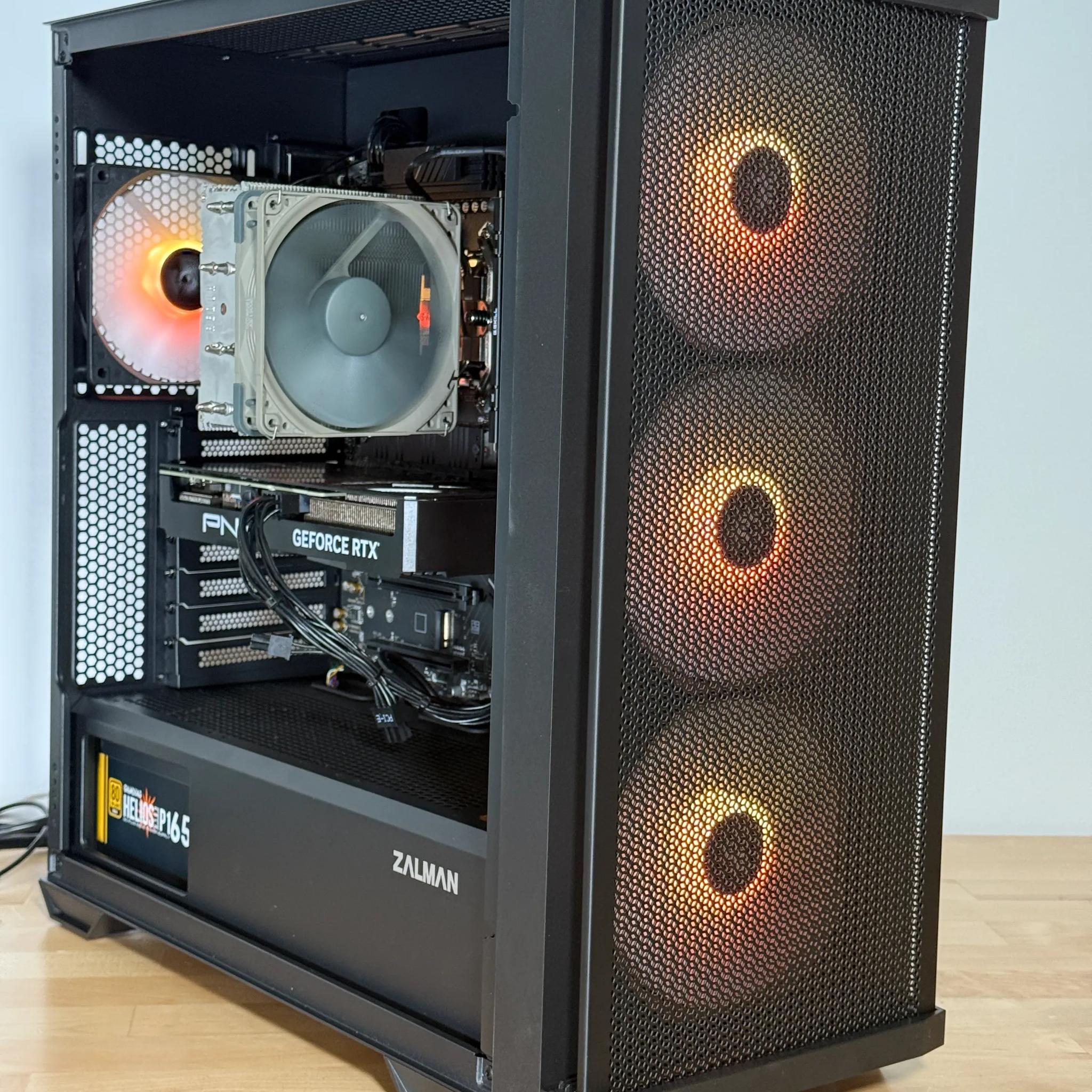 RTX 4070 Ryzen 7700x Gaming PC