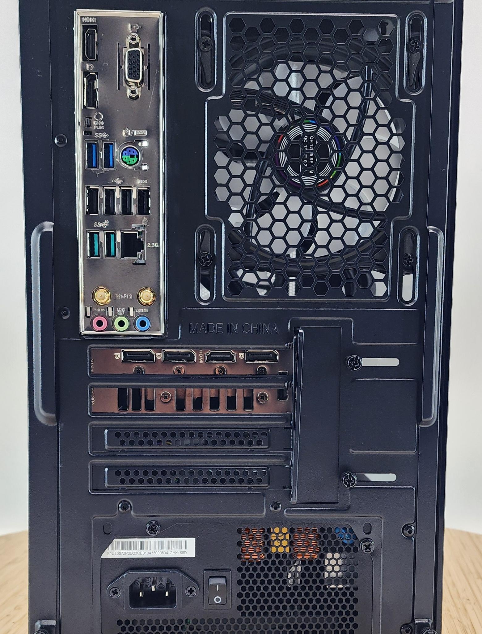 Gaming PC Ryzen 7 7700 32GB RAM 1TB SSD RTX 4070 12GB Windows 11 PC